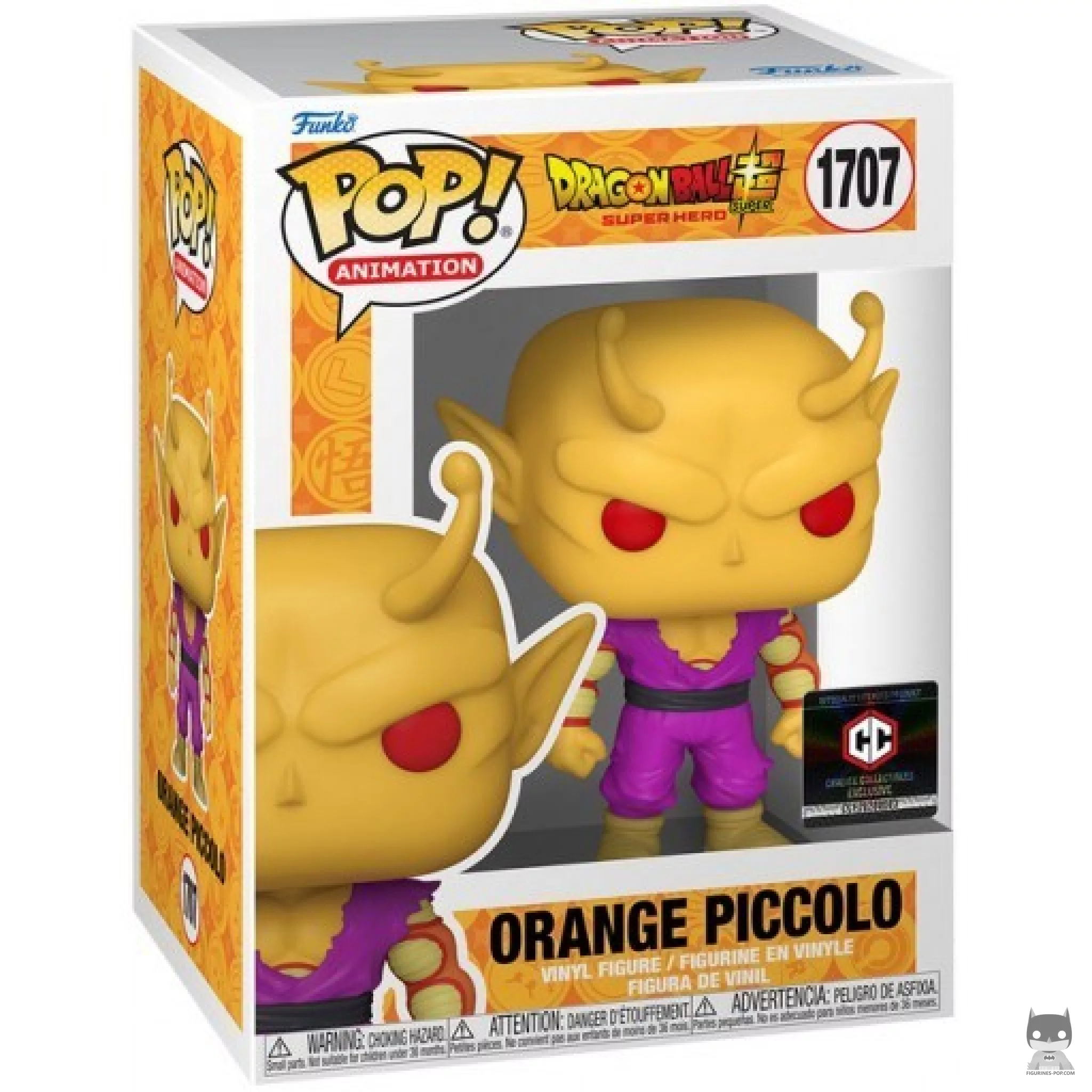 Figura Funko Pop! Piccolo Naranja en su caja
