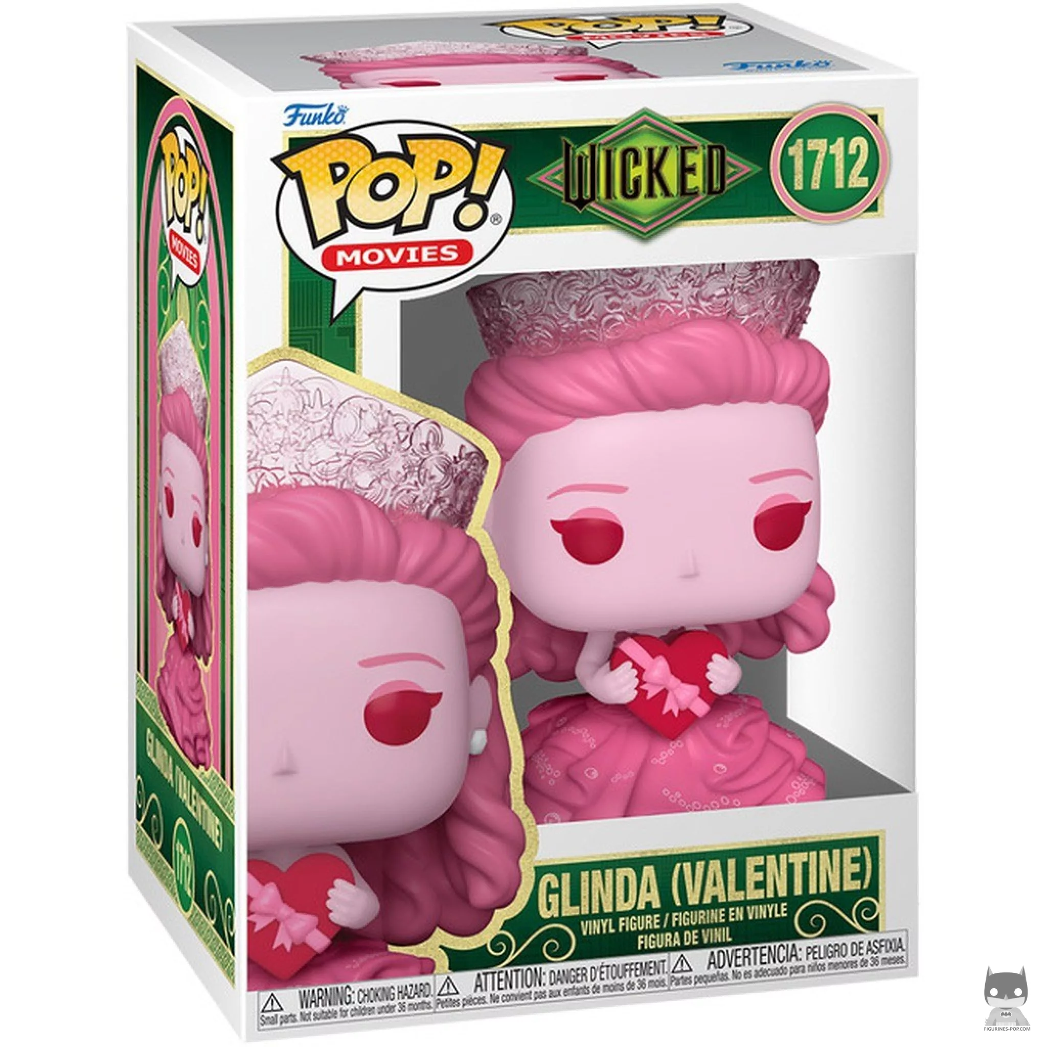 Figura Funko Pop! Glinda (San Valentín) en su caja