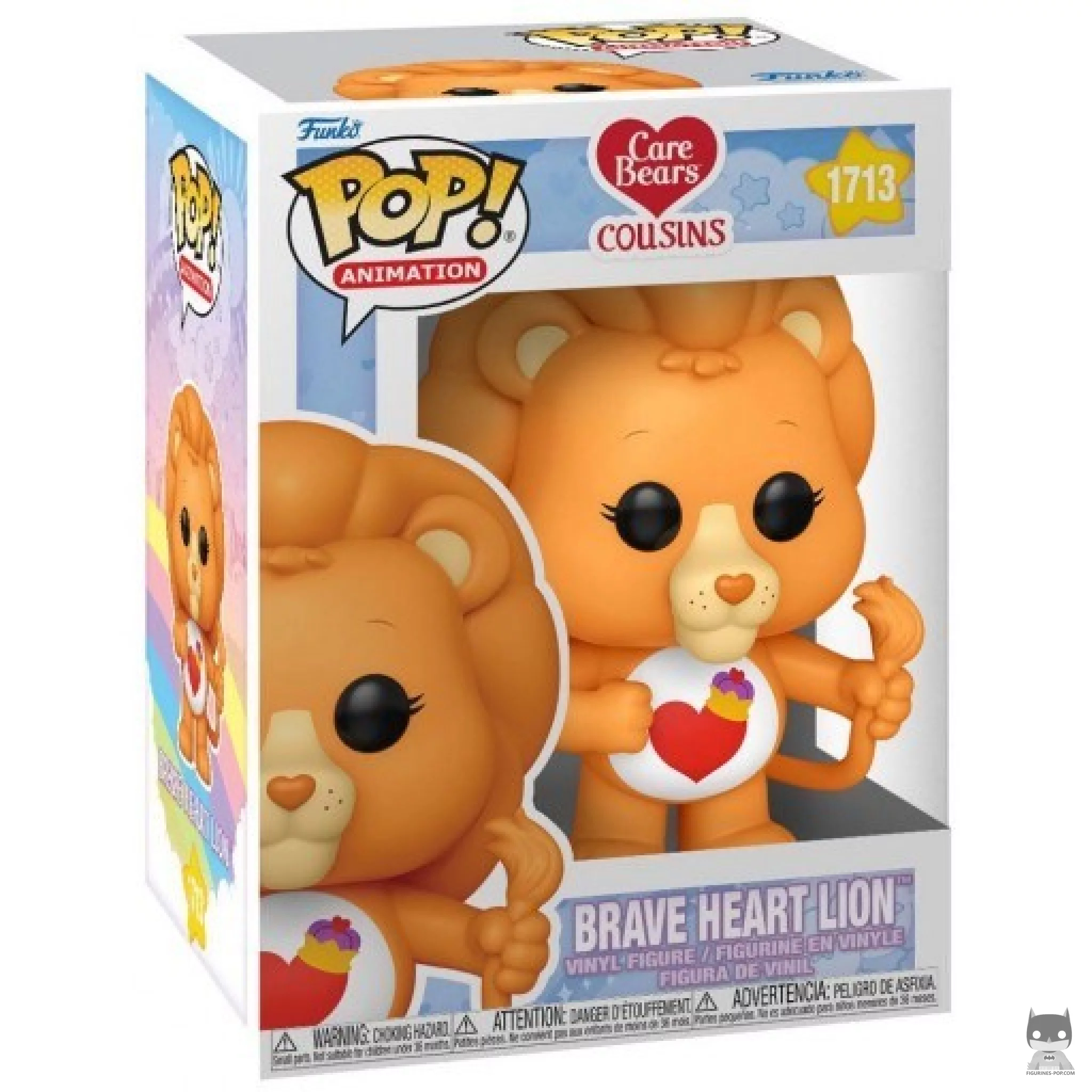 Figura Funko Pop! Brave Heart León en su caja