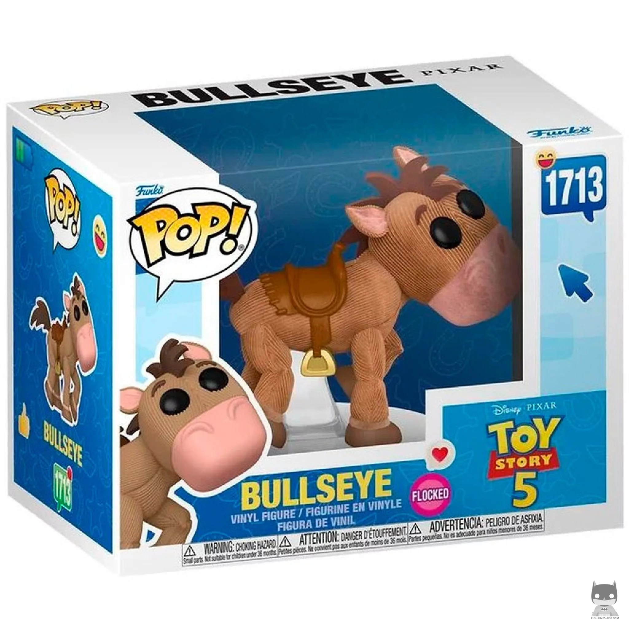 Figura Funko Pop! Perdigón Premium (Flocado) en su caja