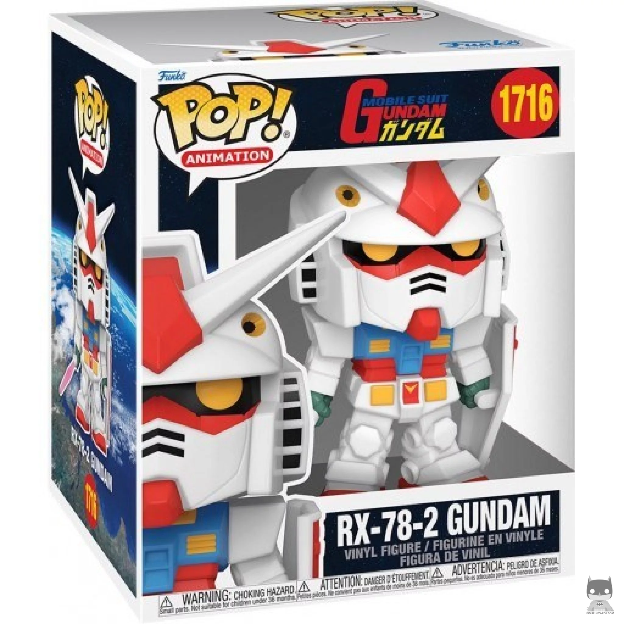Figura Funko Pop! Rx-78-2 Gundam en su caja
