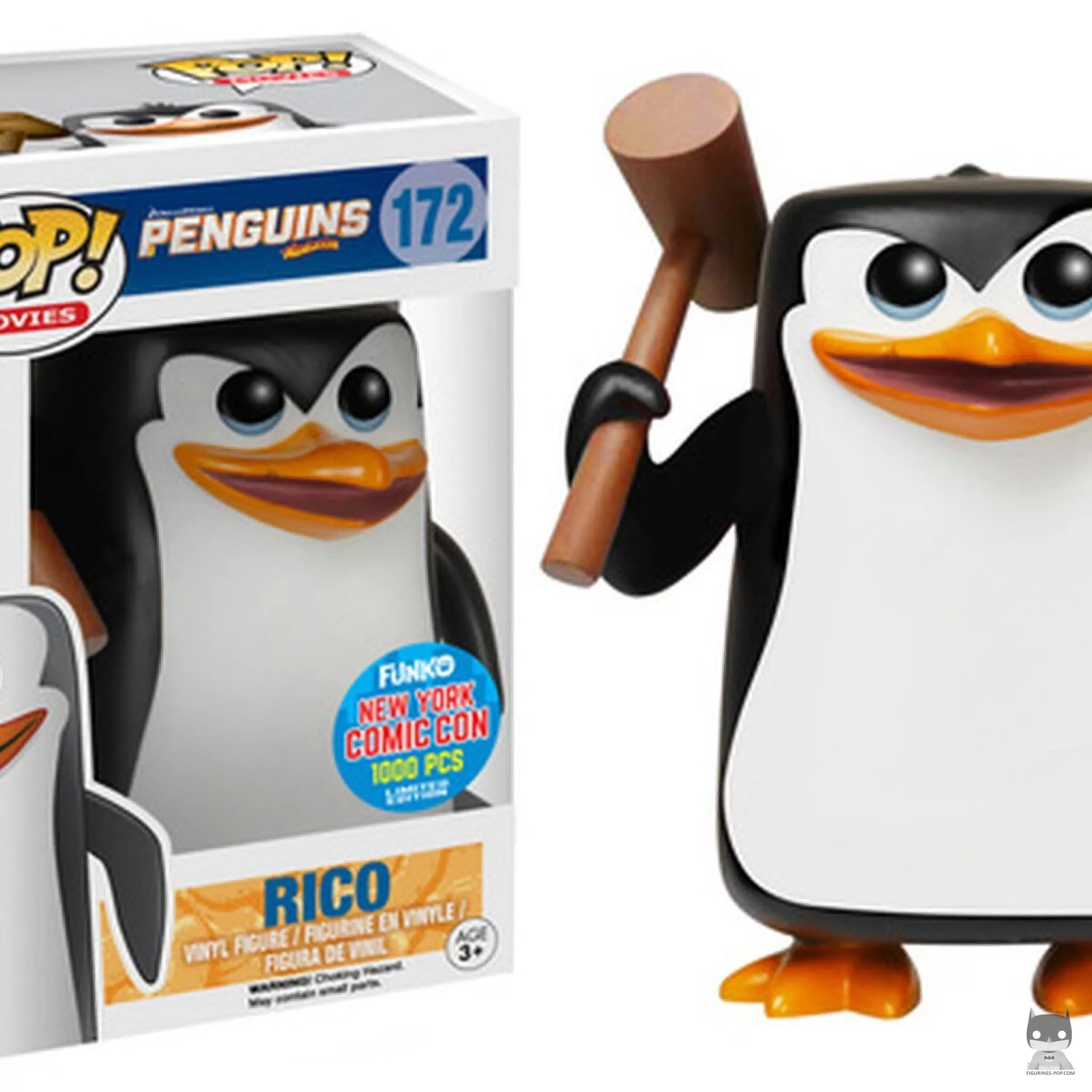 Figura Funko Pop! Rico en su caja