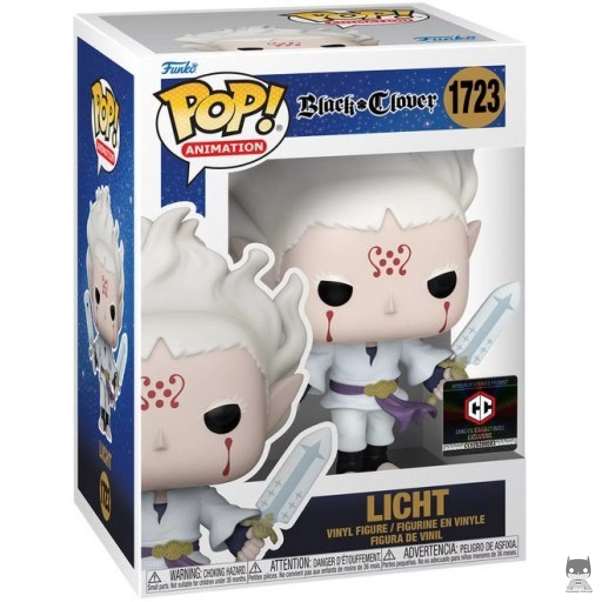 Figura Funko Pop! Light en su caja