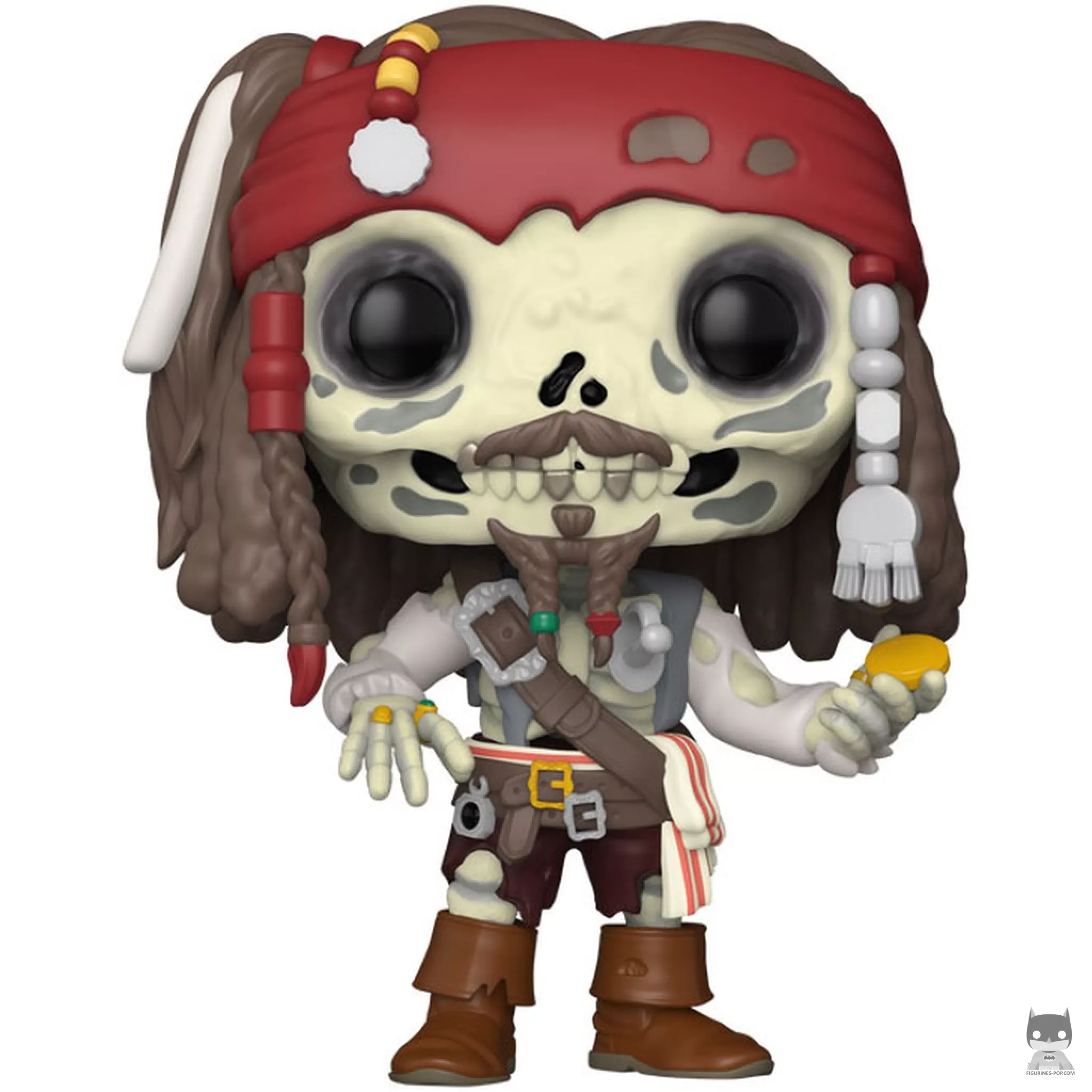 Figura Funko Pop! Jack Sparrow (Esqueleto) (Piratas del Caribe)