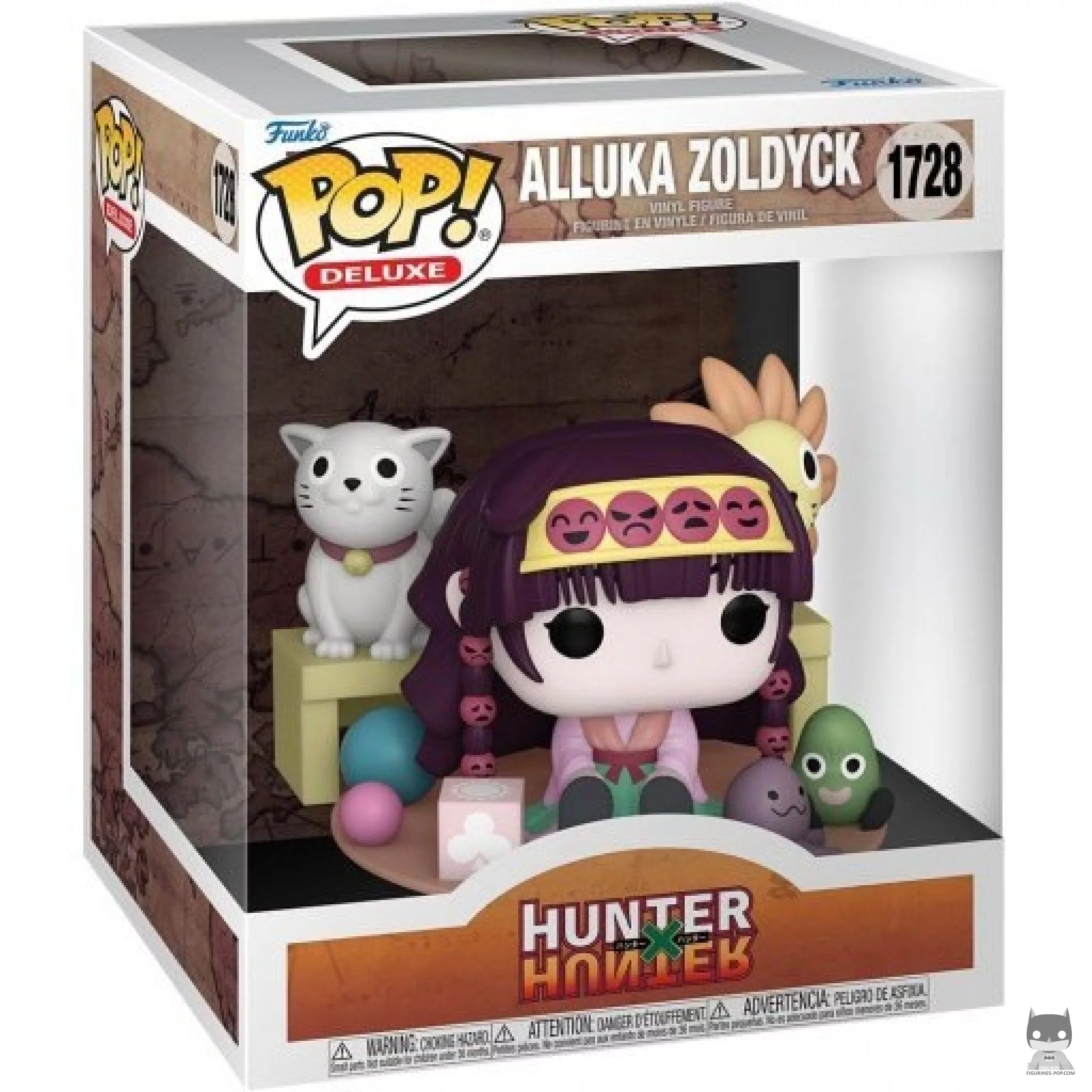 Figura Funko Pop! Alluka Zoldyck en su caja