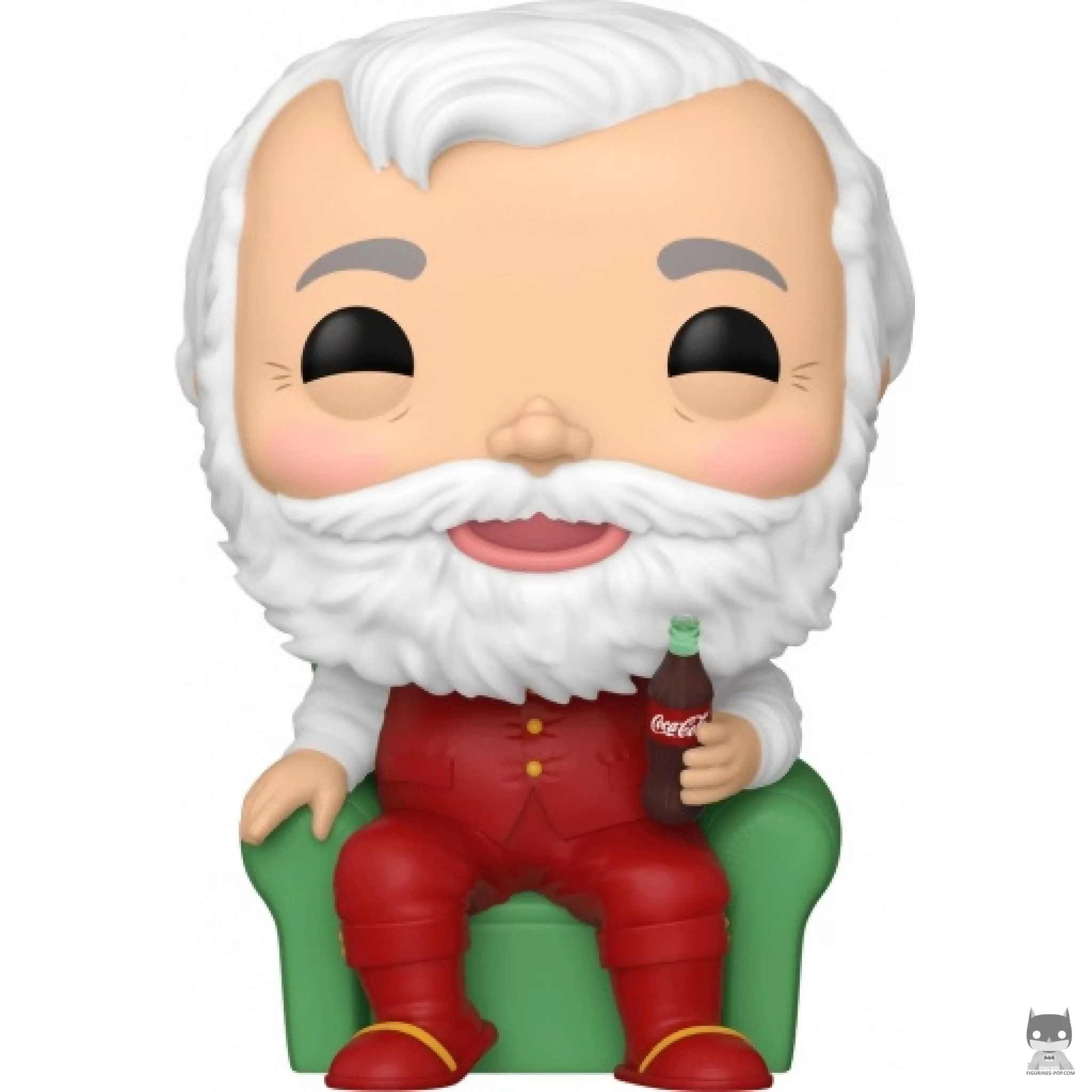 Figura Funko Pop! Papá Noel de Coca-Cola en su sillón (Ad Icons)