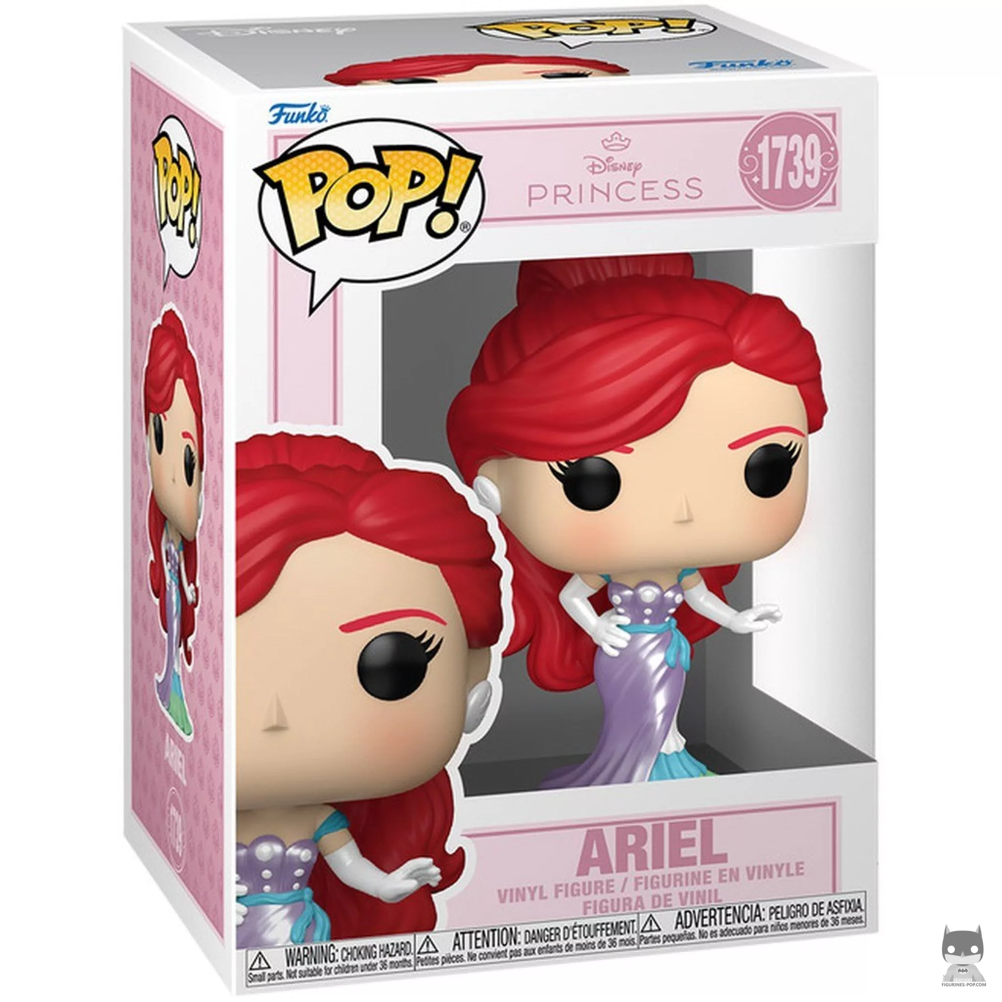 Figura Funko Pop! Ariel (Gran entrada) en su caja