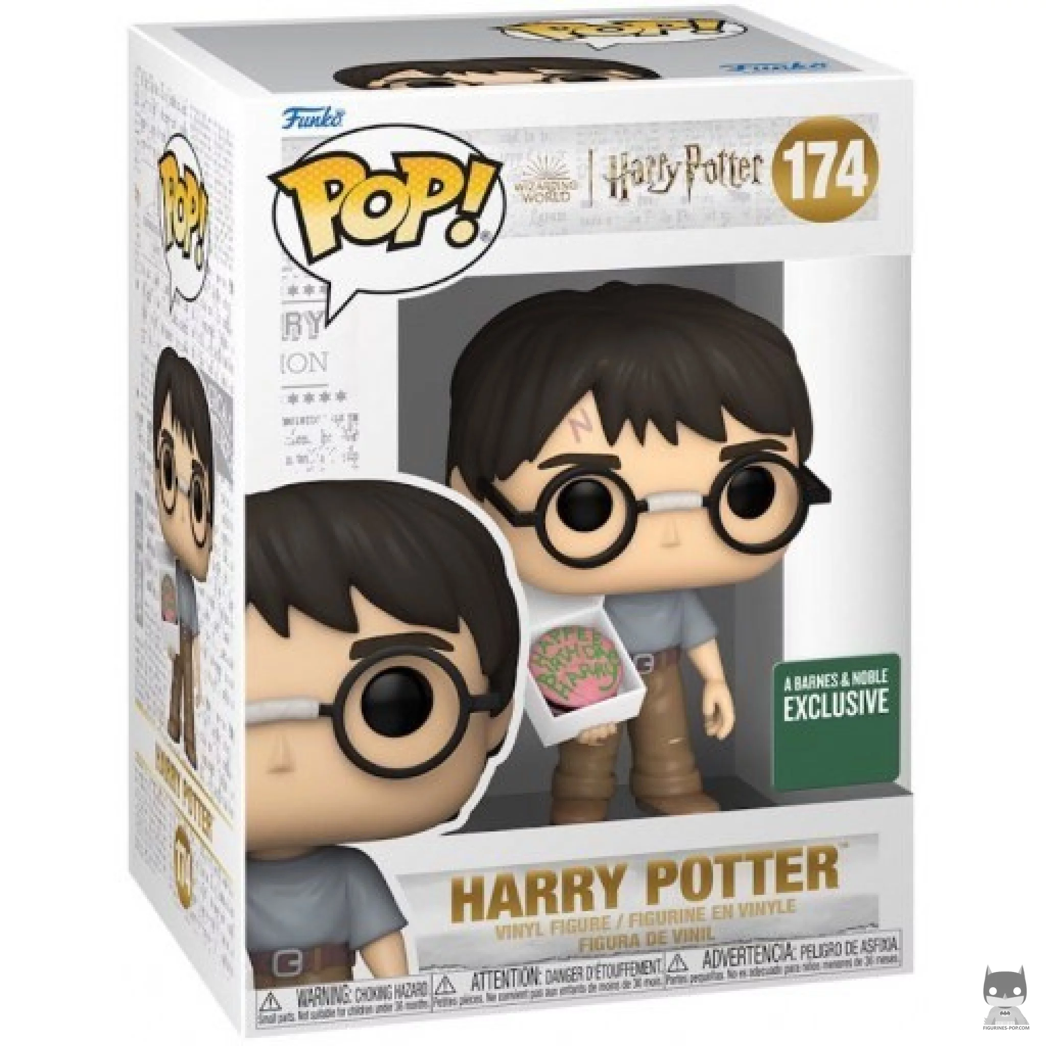Figura Funko Pop! Harry Potter (Tarta de cumpleaños) en su caja