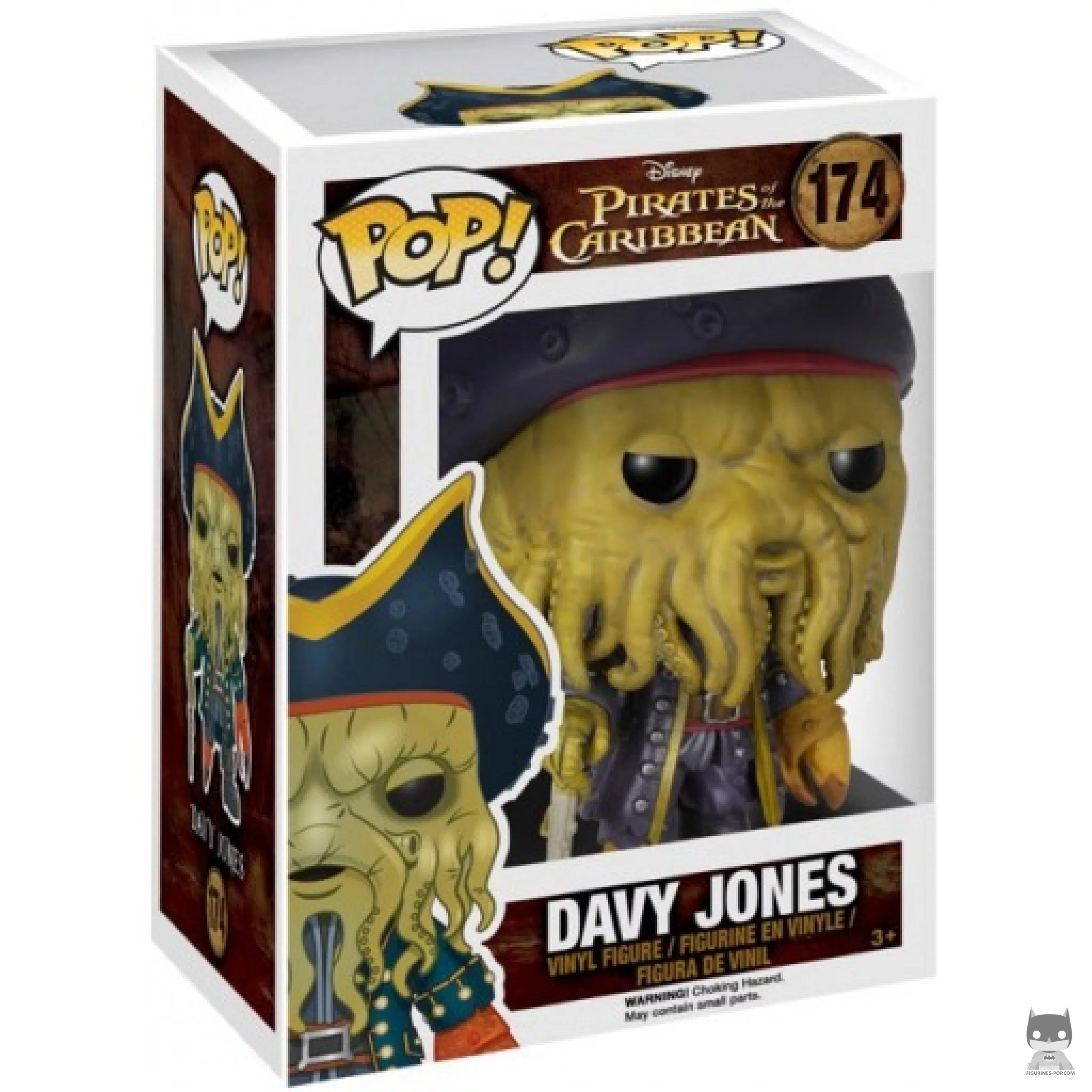 Figura Funko Pop! Davy Jones en su caja