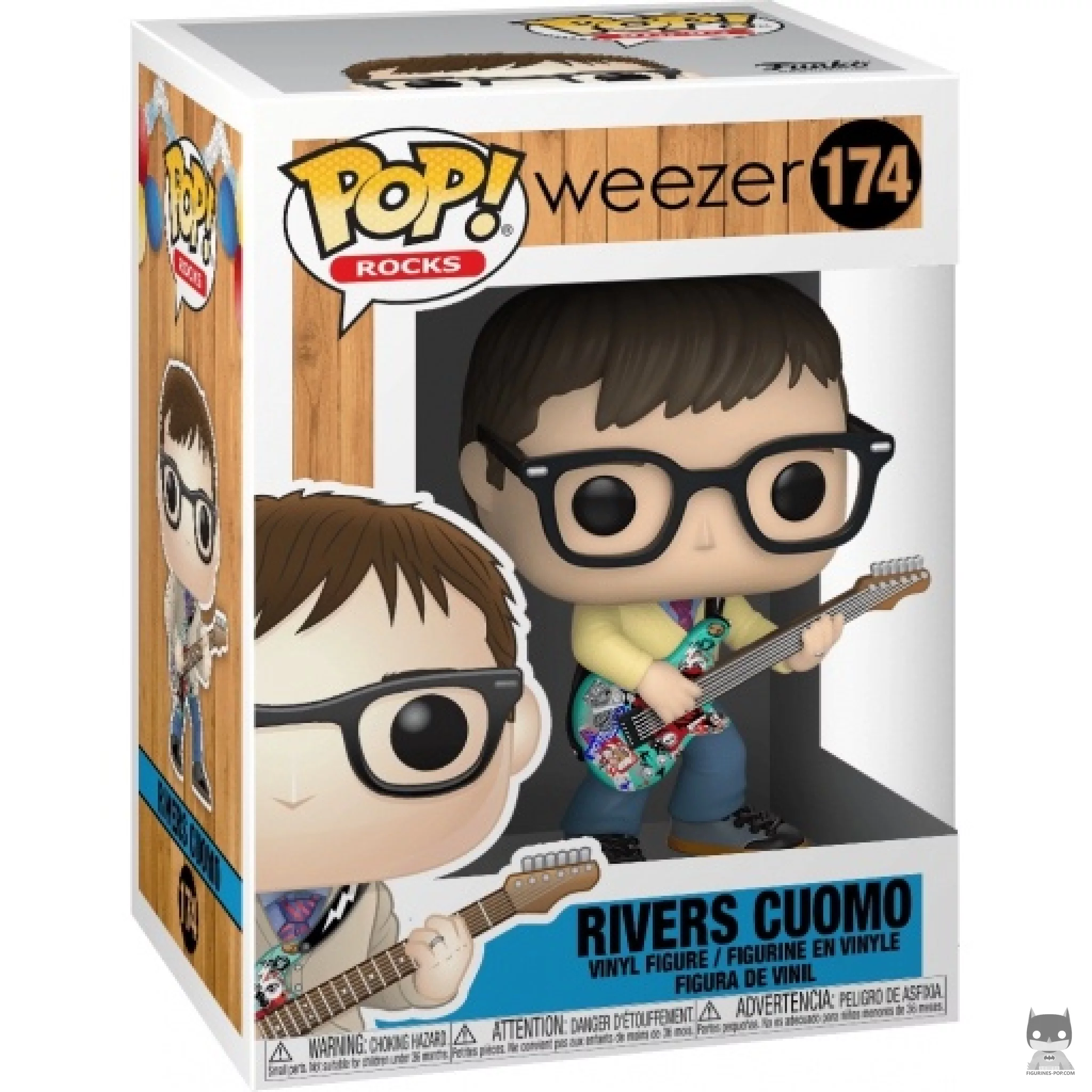 Figura Funko Pop! Rivers Cuomo en su caja