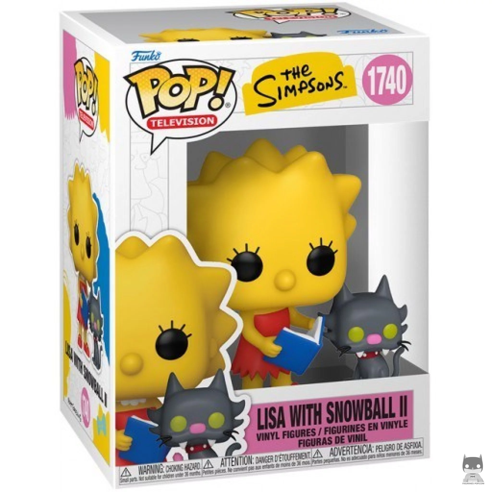 Figura Funko Pop! Lisa con Bola de Nieve II en su caja