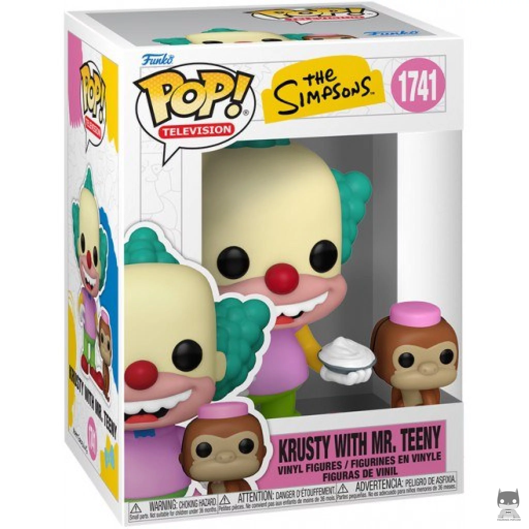 Figura Funko Pop! Krusty con el Sr. Teeny en su caja
