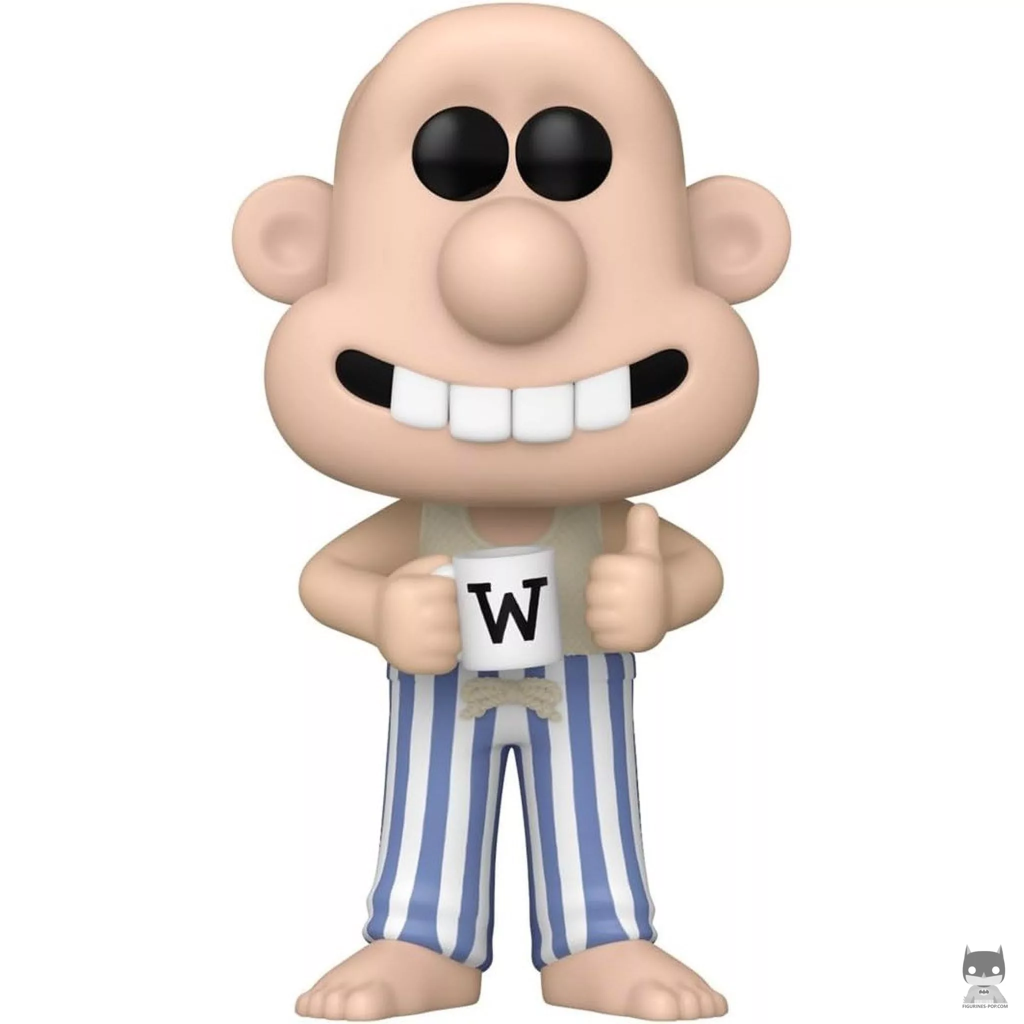 Figura Funko Pop! Wallace en pijama (Wallace y Gromit)