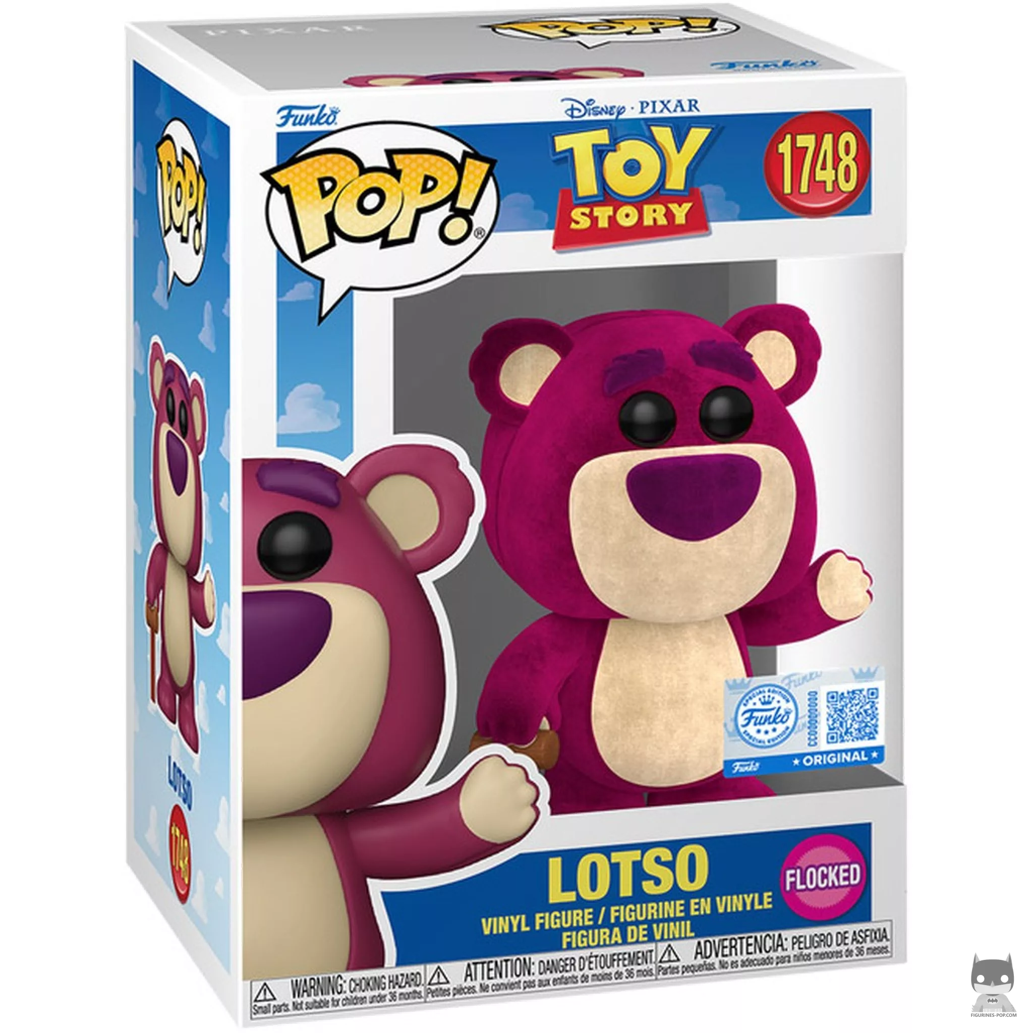 Figura Funko Pop! Lotso (Flocado) en su caja