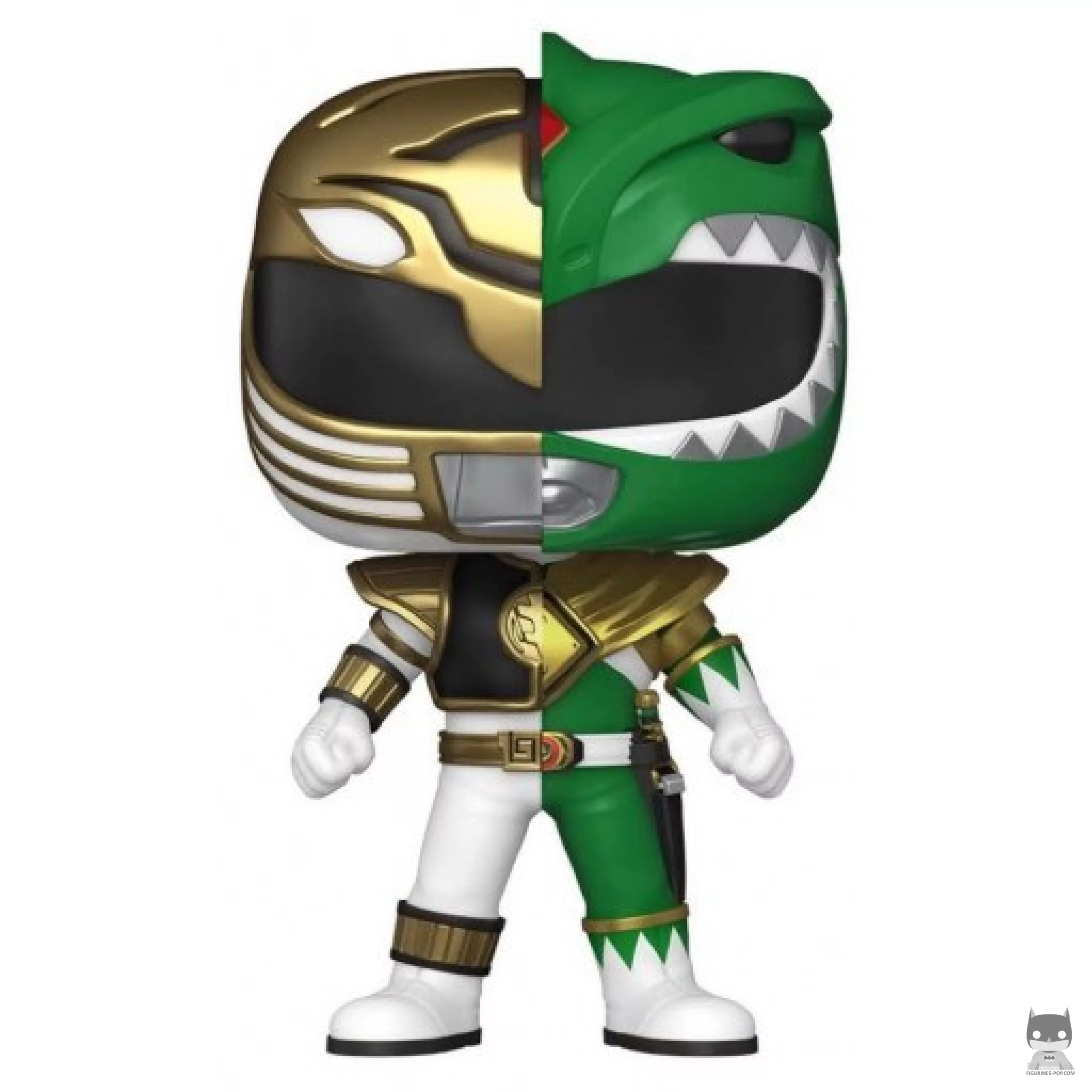 Figura Funko Pop! Ranger Verde / Blanco (Power Rangers)
