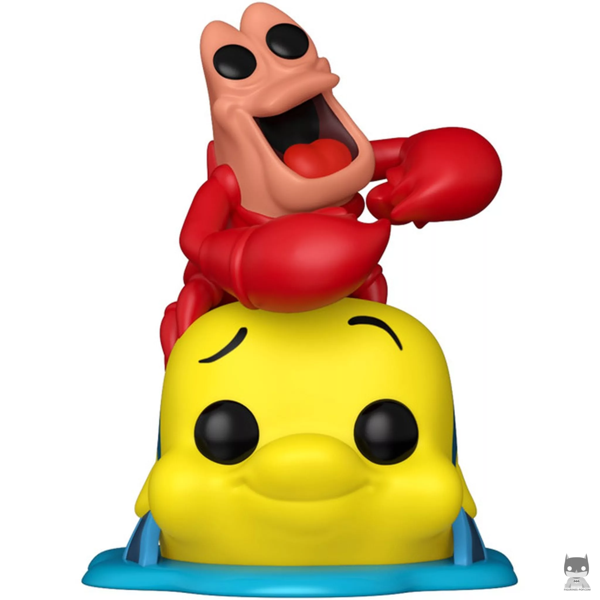 Figura Funko Pop! Sebastián y Flounder (La sirenita)
