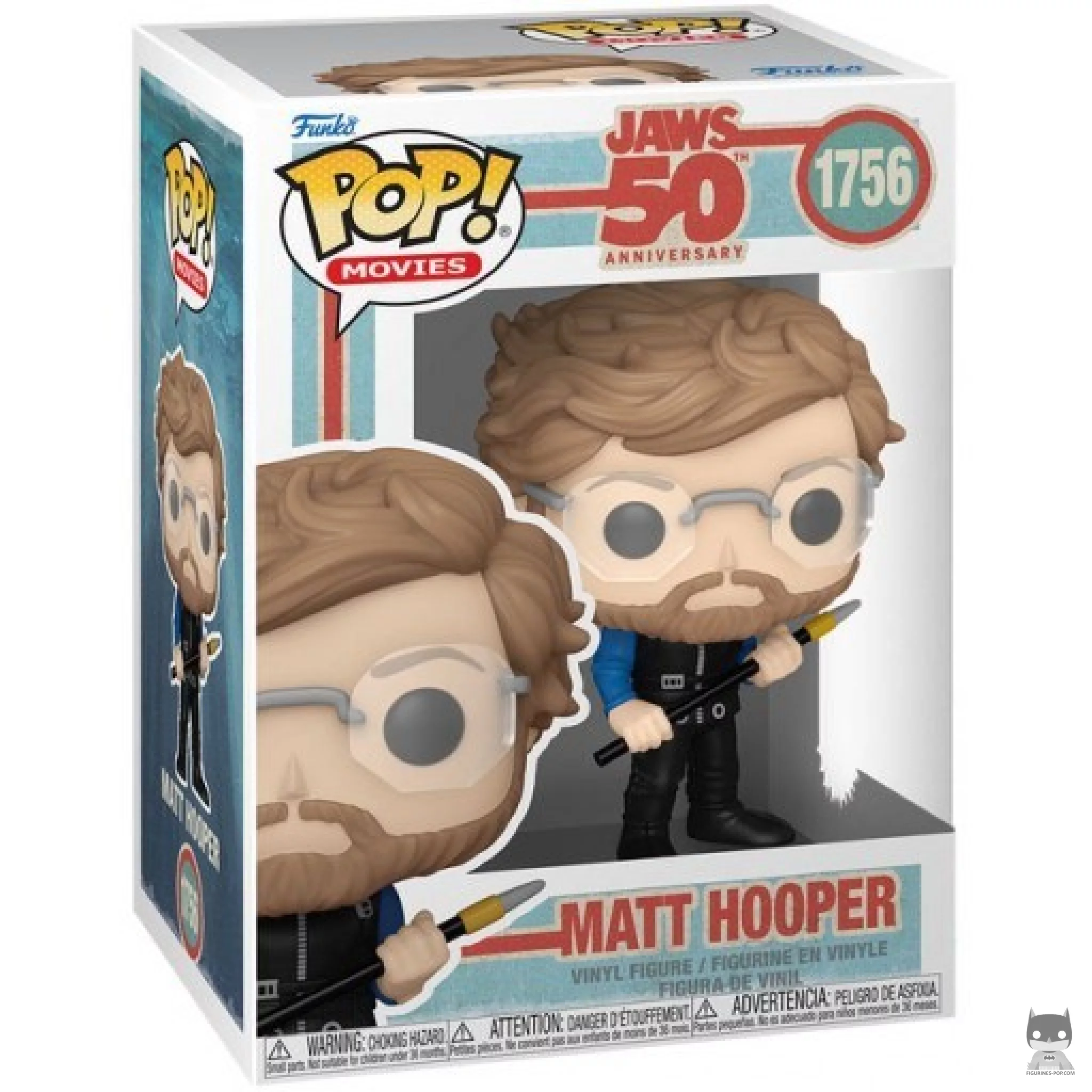 Figura Funko Pop! Matt Hooper en su caja