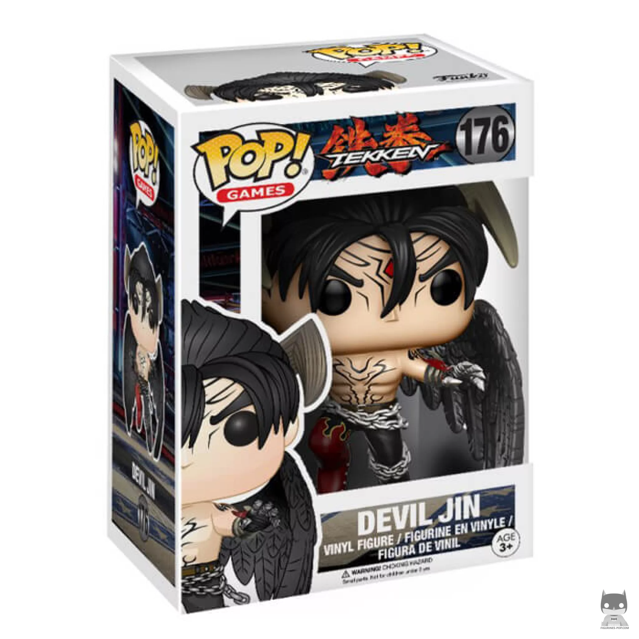 Figura Funko Pop! Jin Kazama (Devil) en su caja