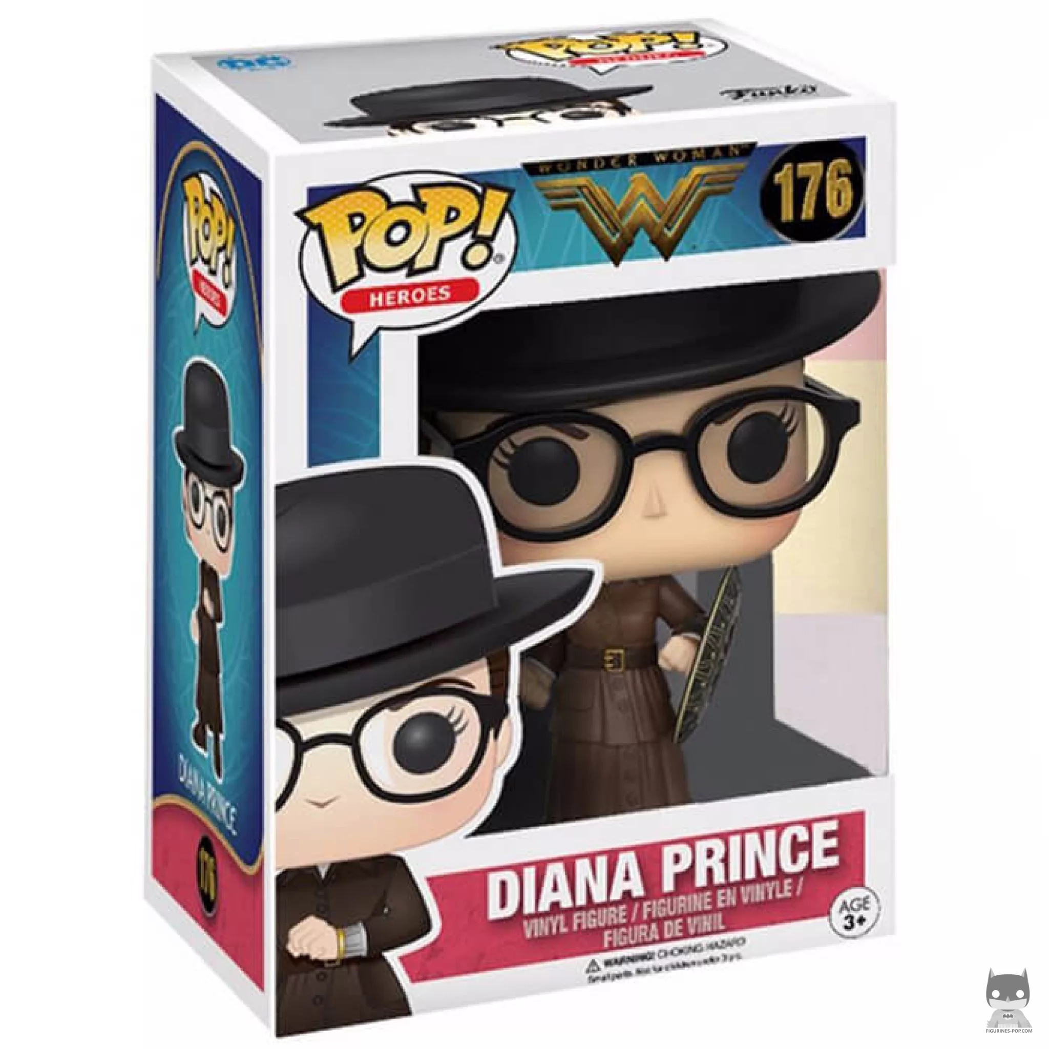 Figura Funko Pop! Diana Prince en su caja