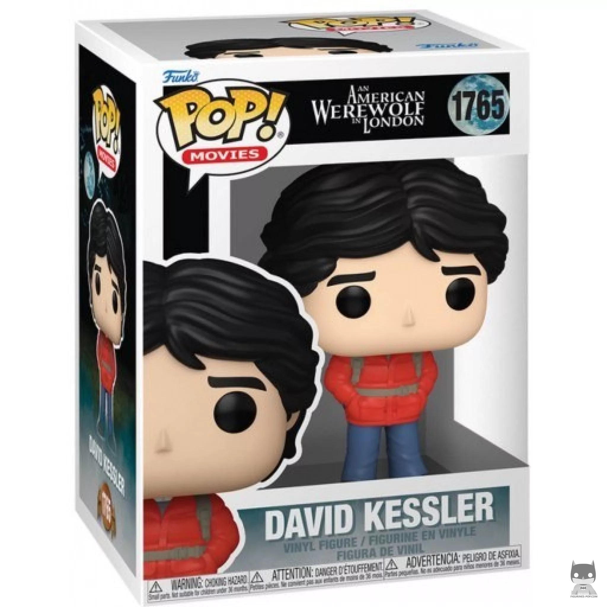 Figura Funko Pop! David Kessler en su caja