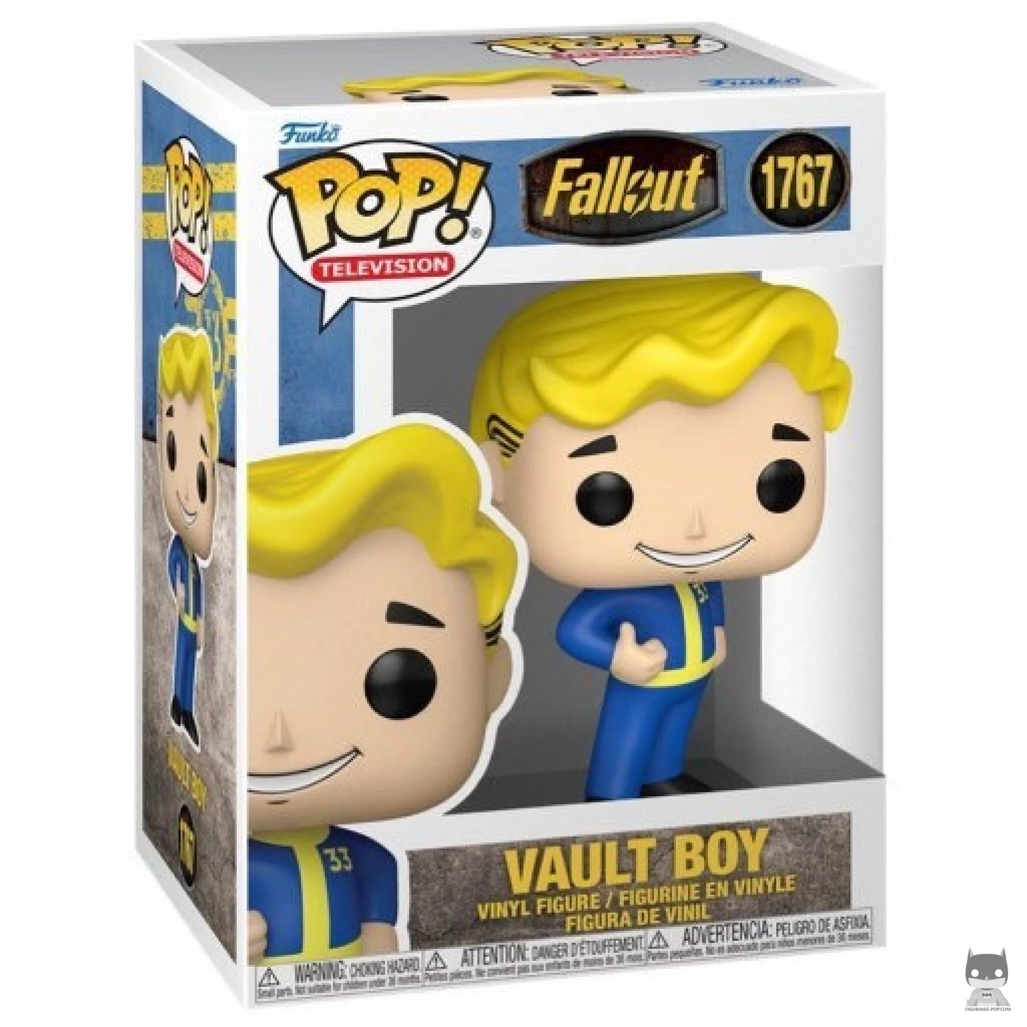 Figura Funko Pop! Vault Boy en su caja