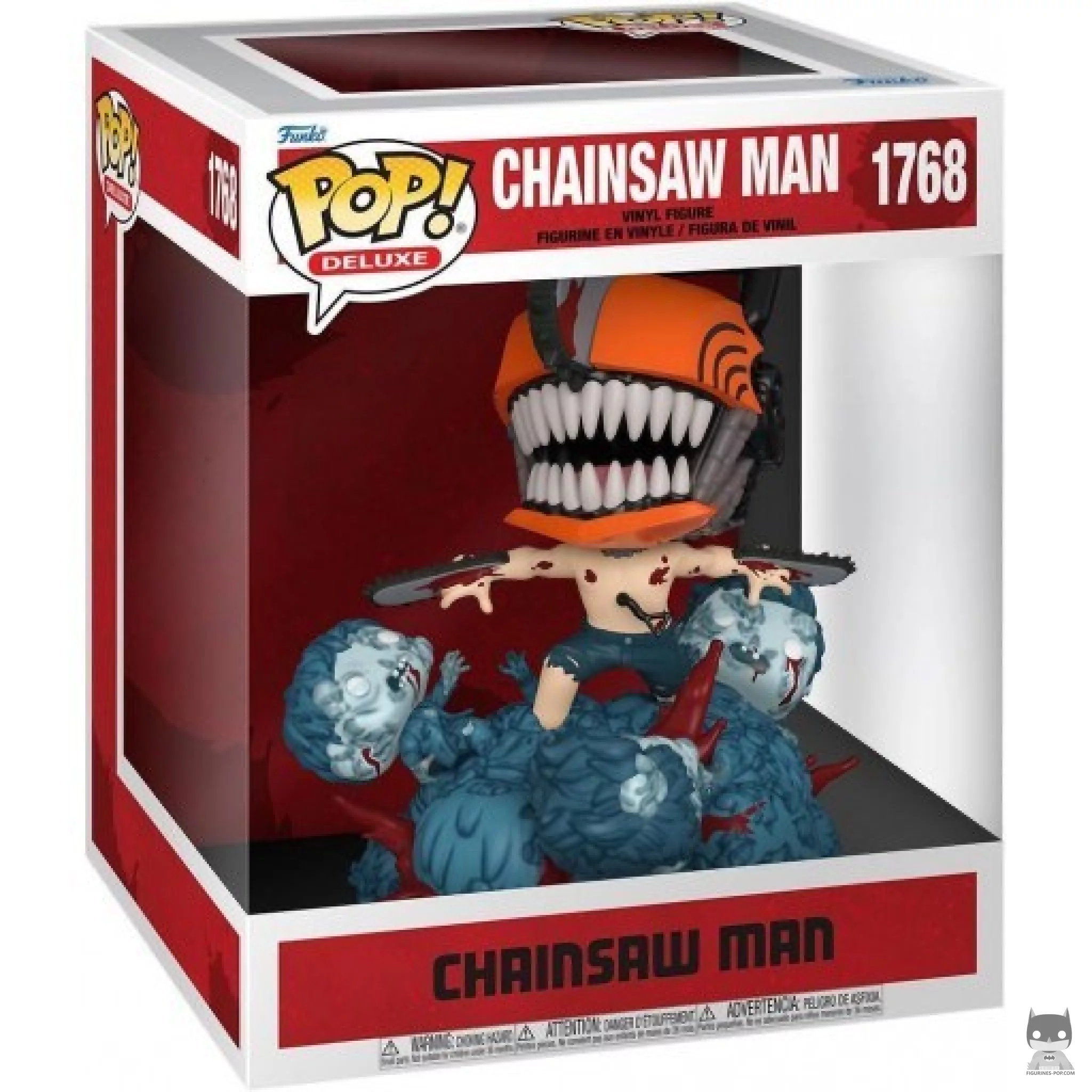 Figura Funko Pop! Chainsaw Man en su caja