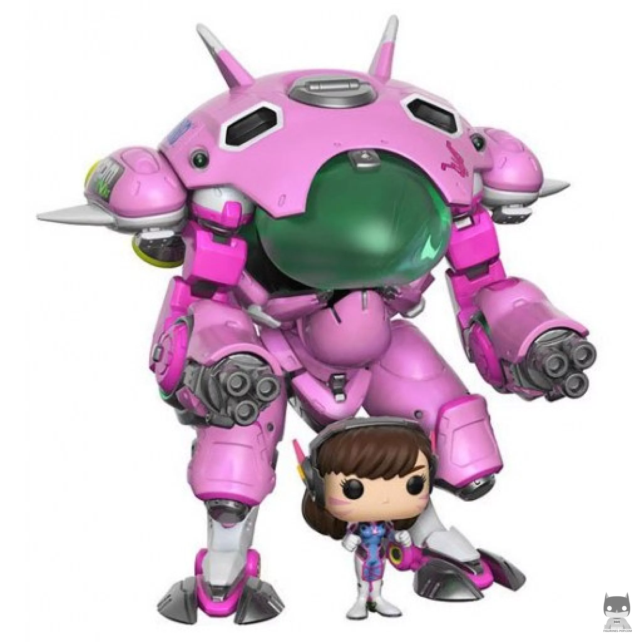 Figura Funko Pop! D.Va con meca (Supersized) (Overwatch)
