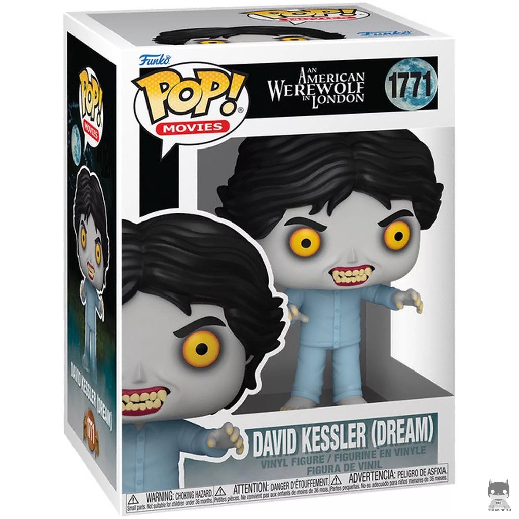 Figura Funko Pop! David Kessler (Sueño) en su caja