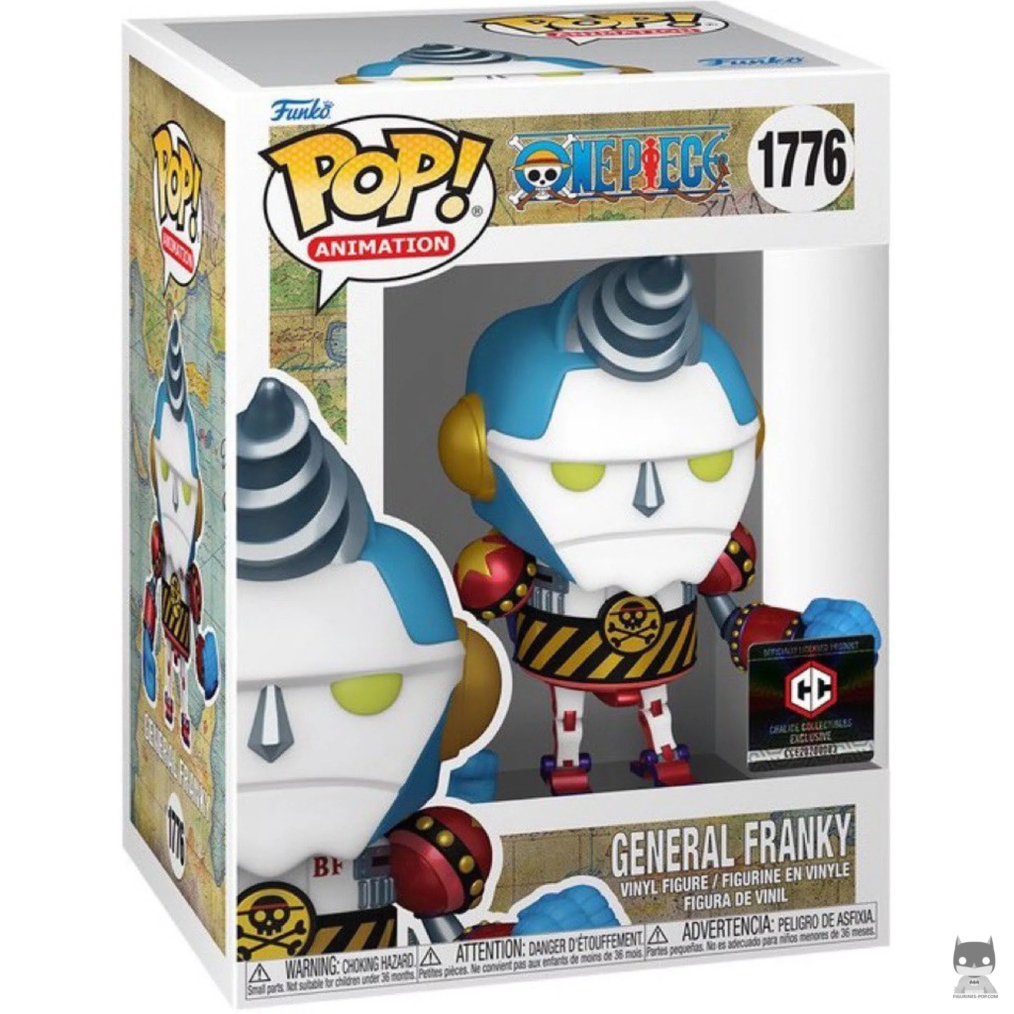 Figura Funko Pop! General Franky en su caja