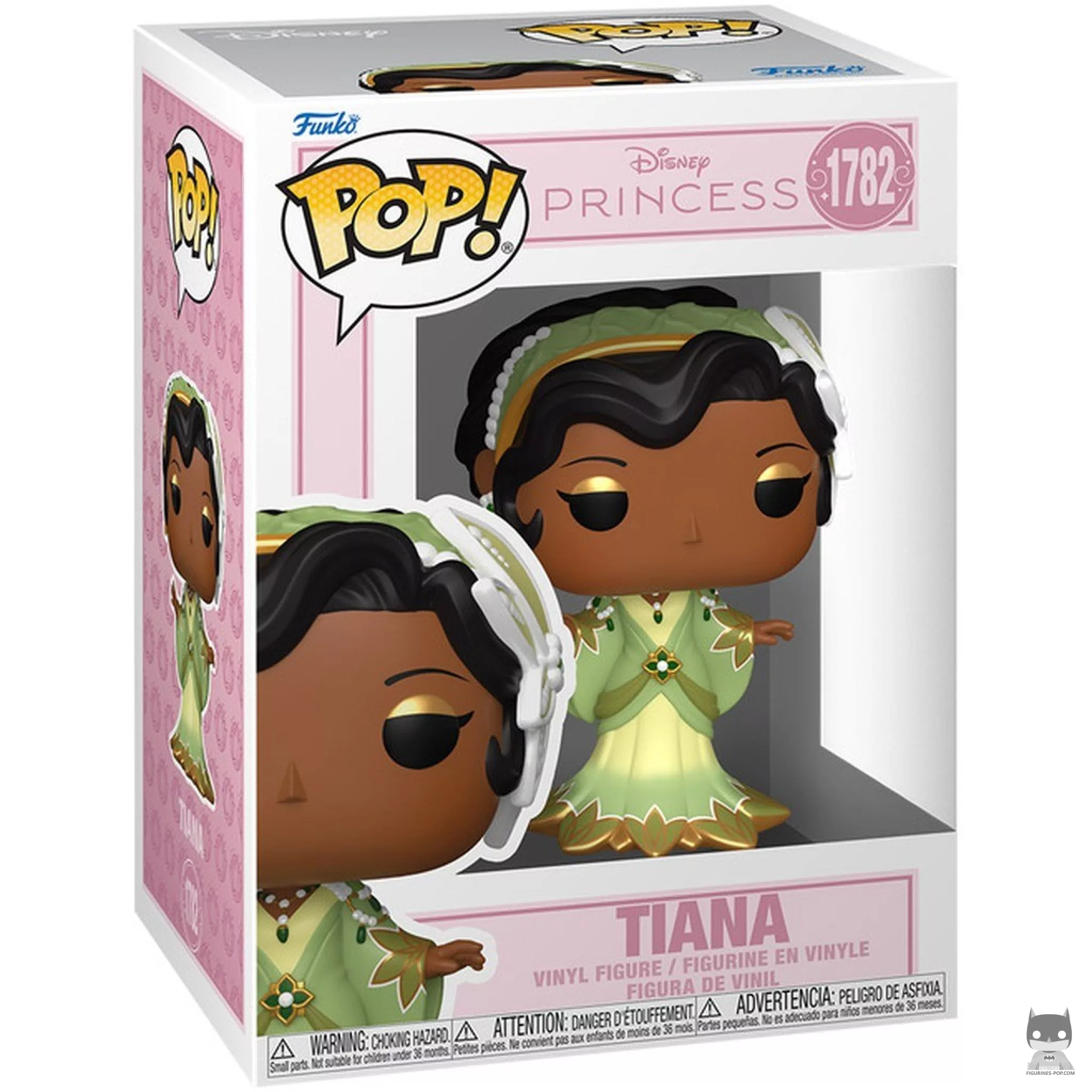 Figura Funko Pop! Tiana (Gran entrada) en su caja
