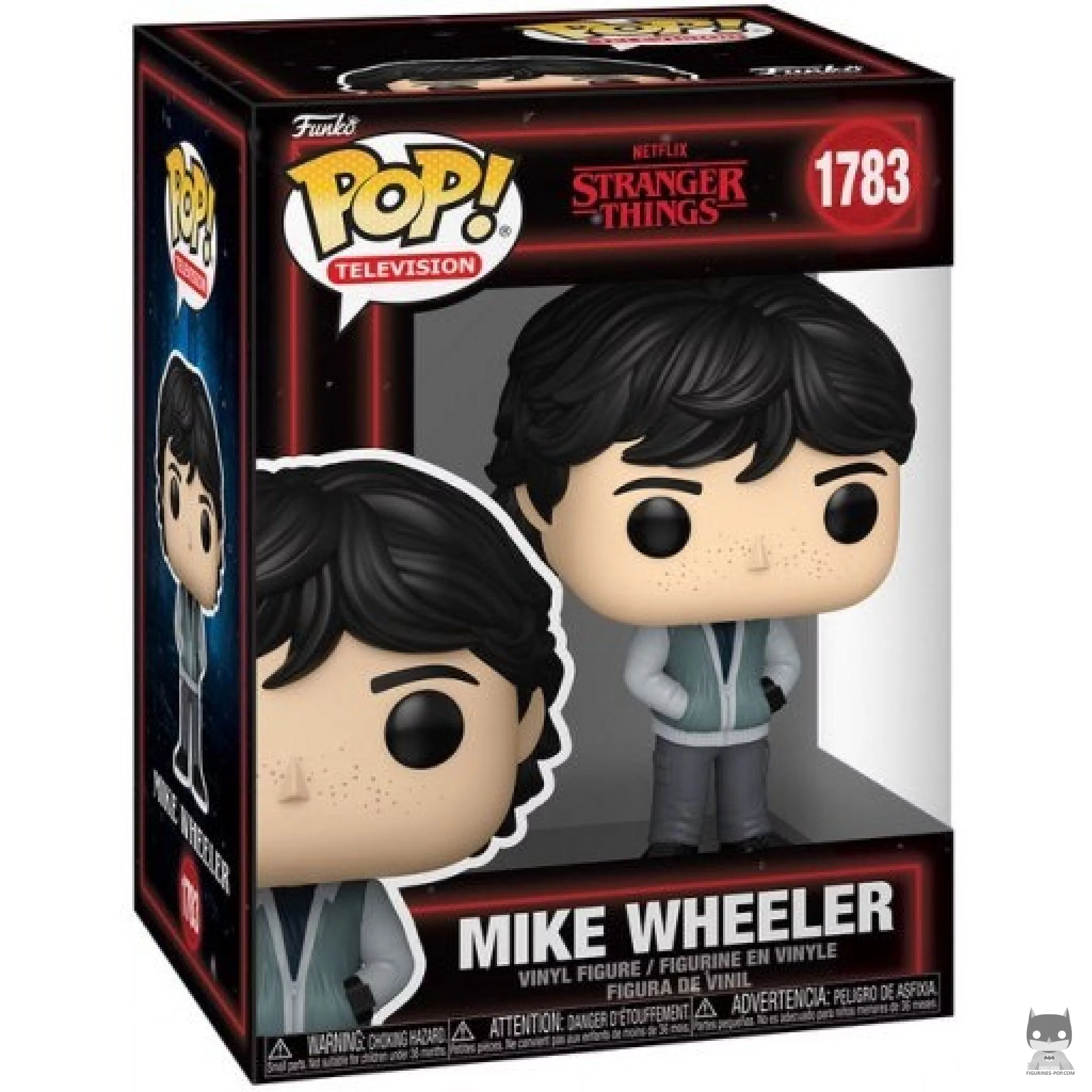 Figura Funko Pop! Mike Wheeler en su caja