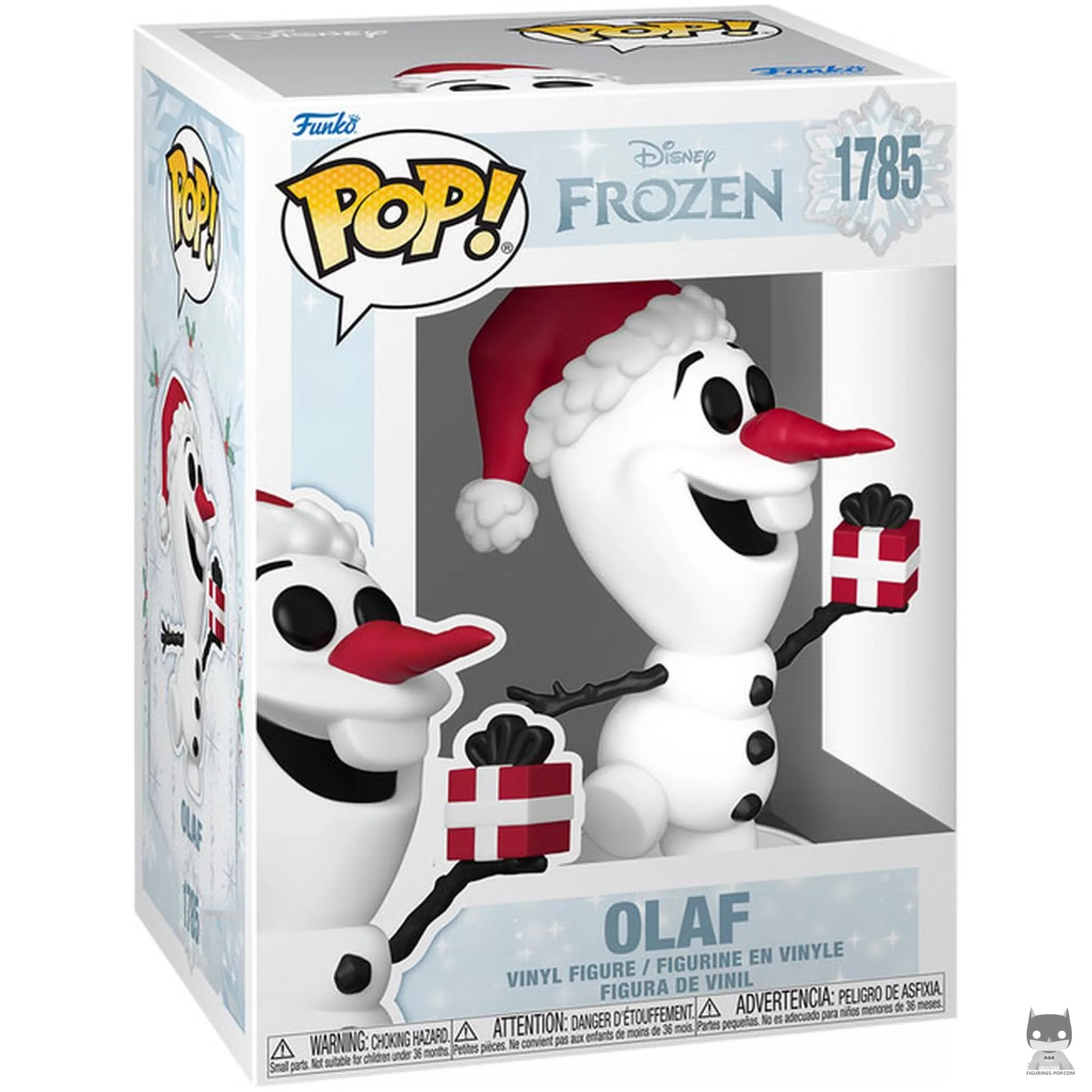 Figura Funko Pop! Olaf (Deco nórdico) en su caja