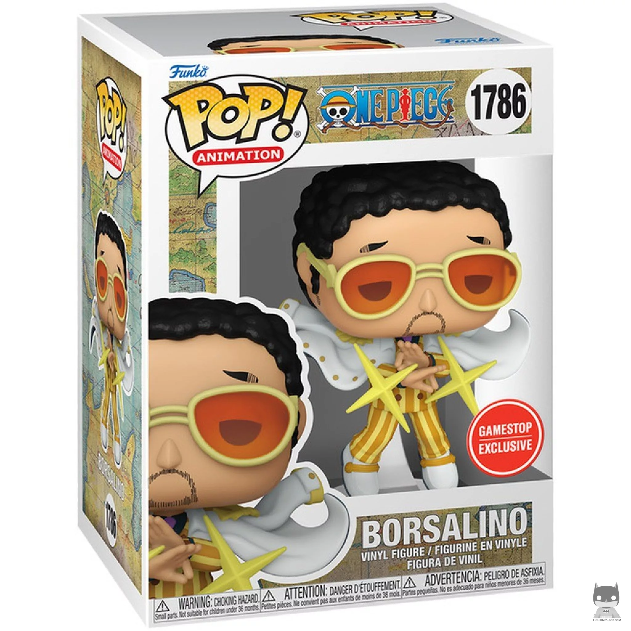 Figura Funko Pop! Borsalino en su caja