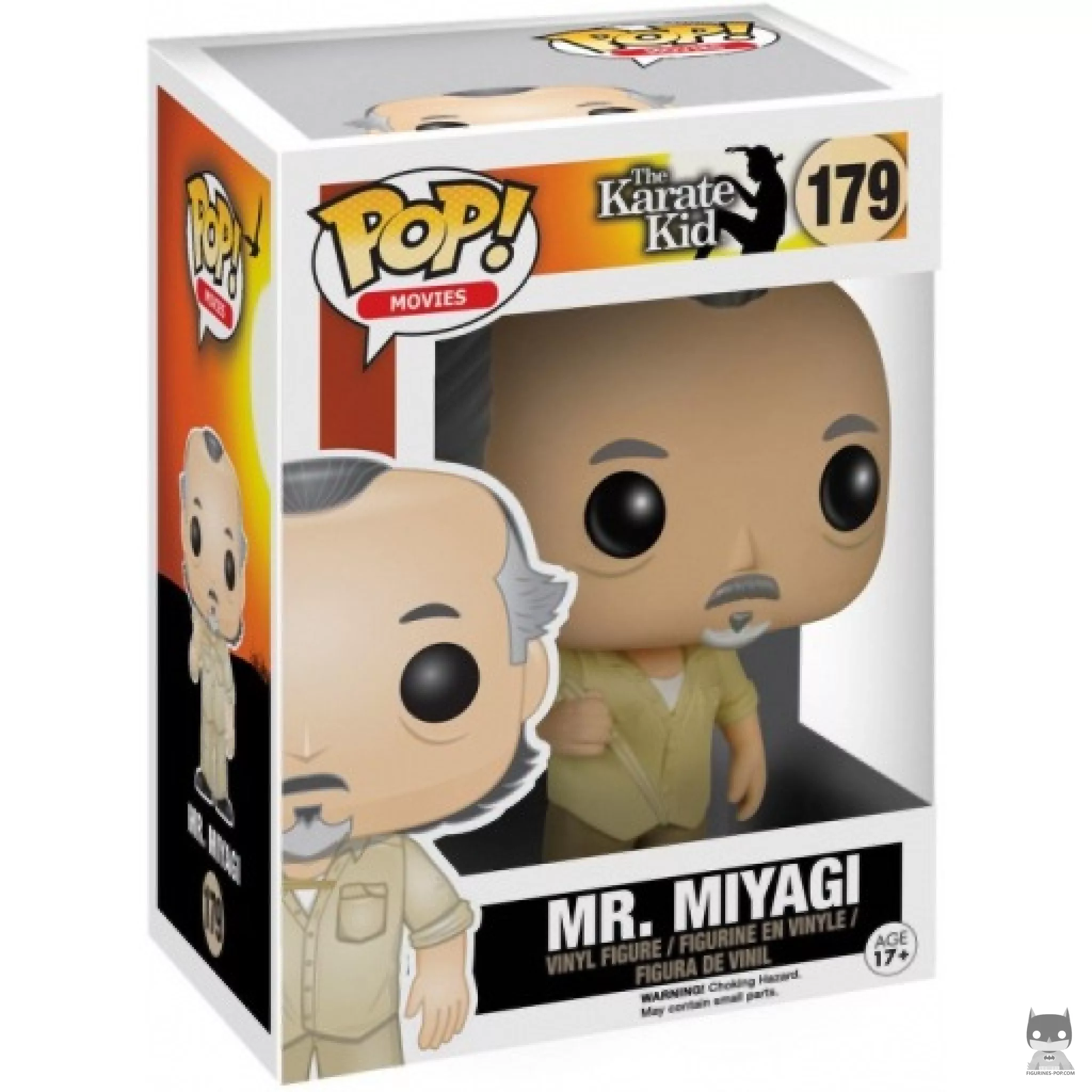 Figura Funko Pop! Mr. Miyagi en su caja