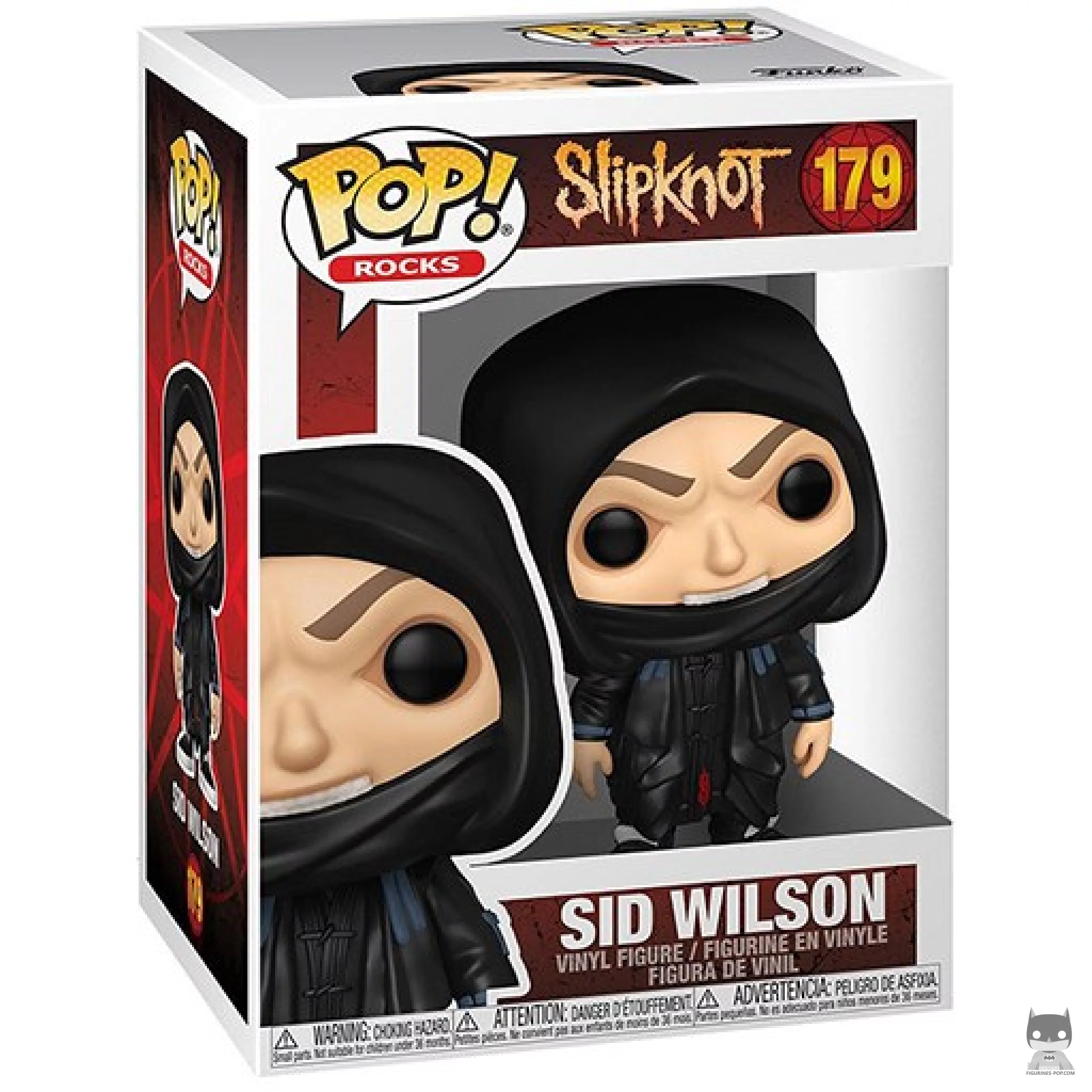 Figura Funko Pop! Sid Wilson en su caja
