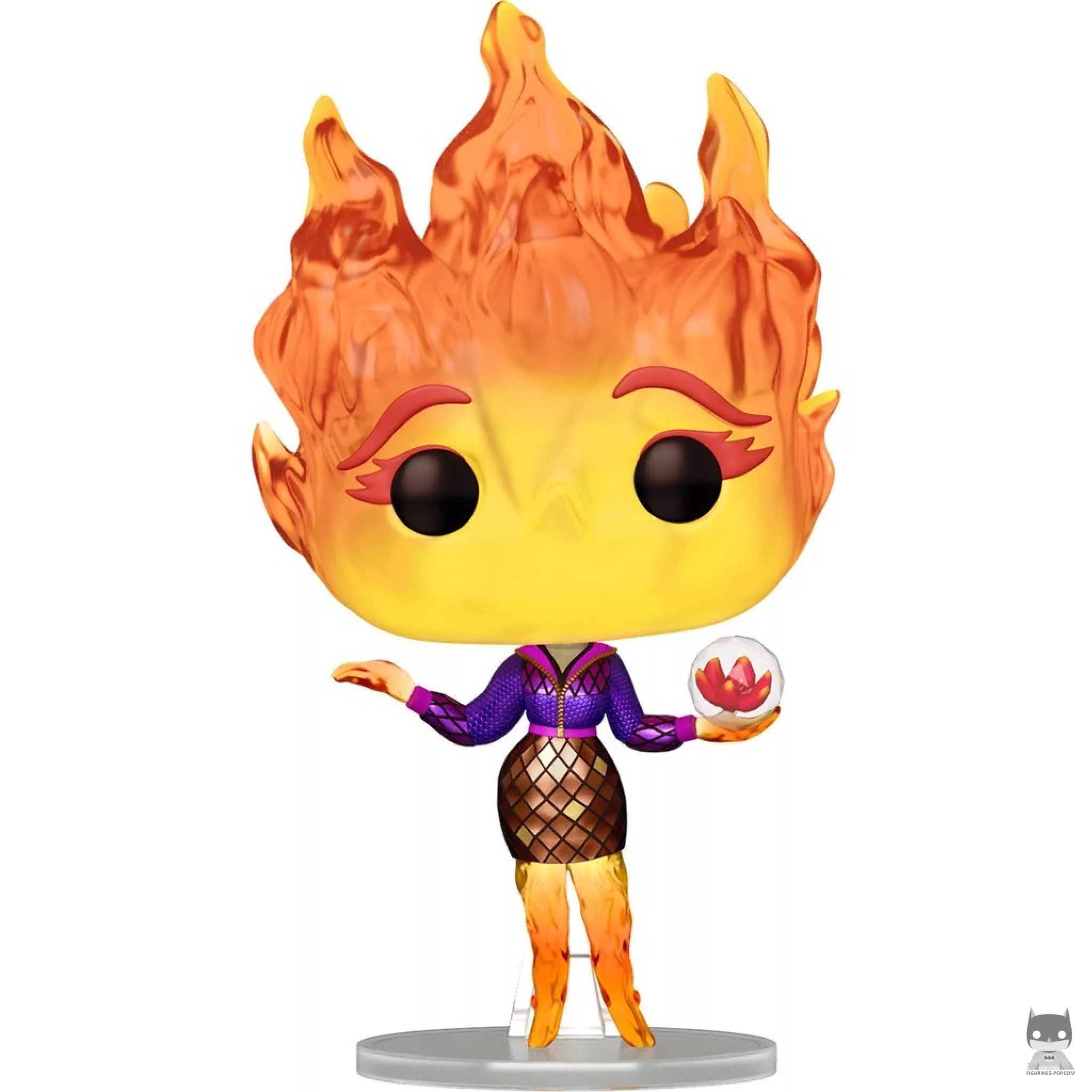 Figura Funko Pop! Ember Lumen con flor Vivisteria (Elemental)