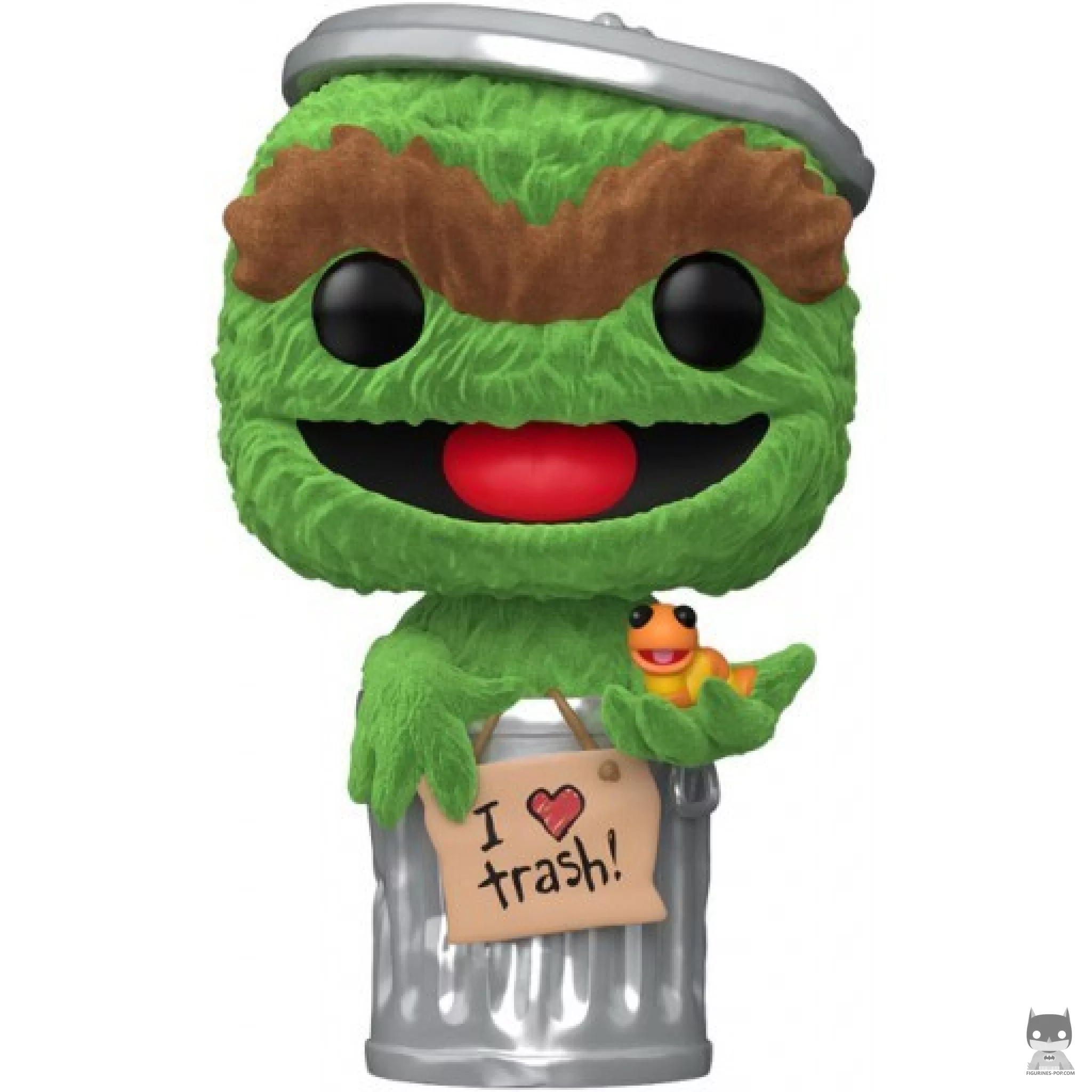 Figura Funko Pop! Óscar el Gruñón (Flocado) (Barrio Sésamo)