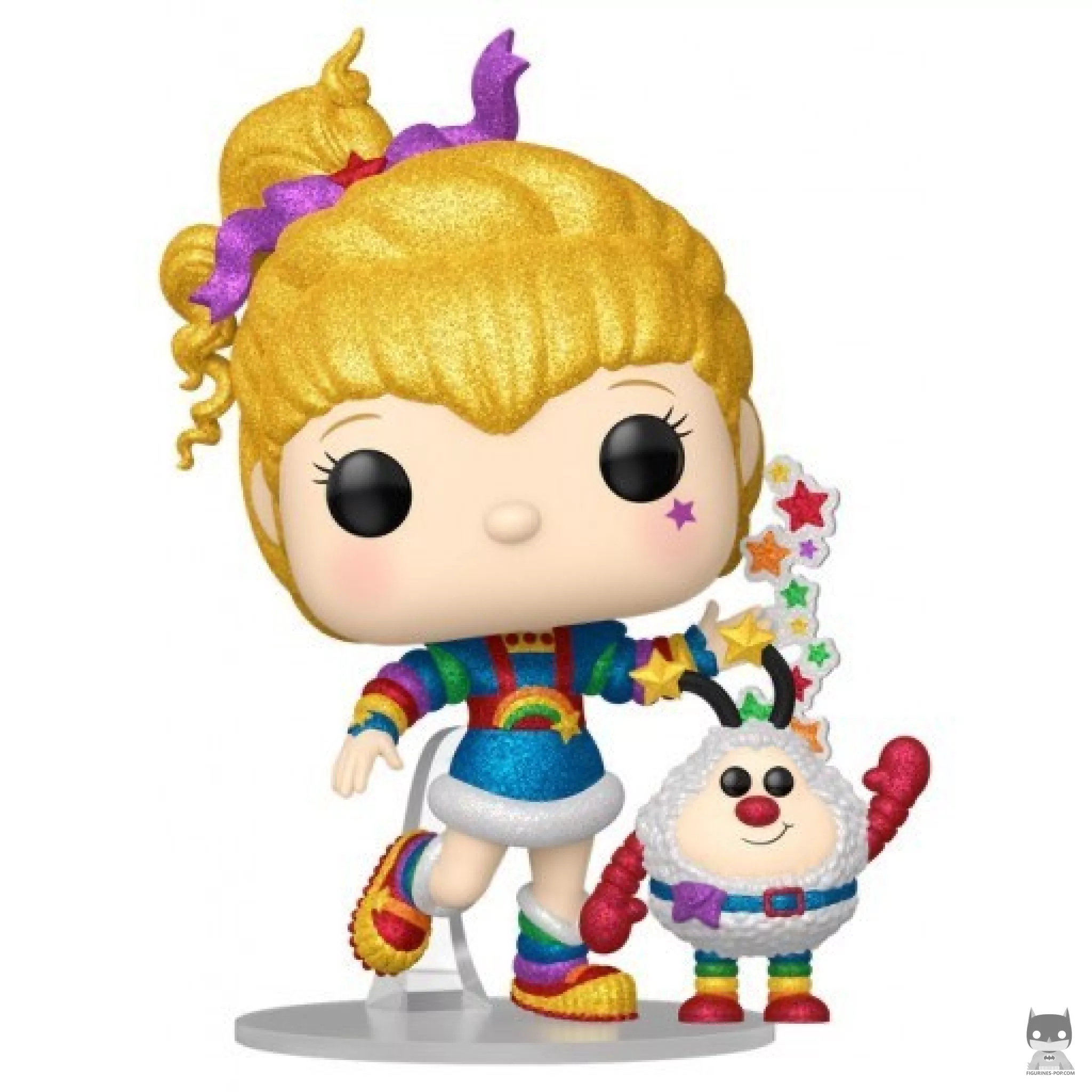 Figura Funko Pop! Rainbow Brite y Sprite (Purpurina de diamante) (Rainbow Brite)