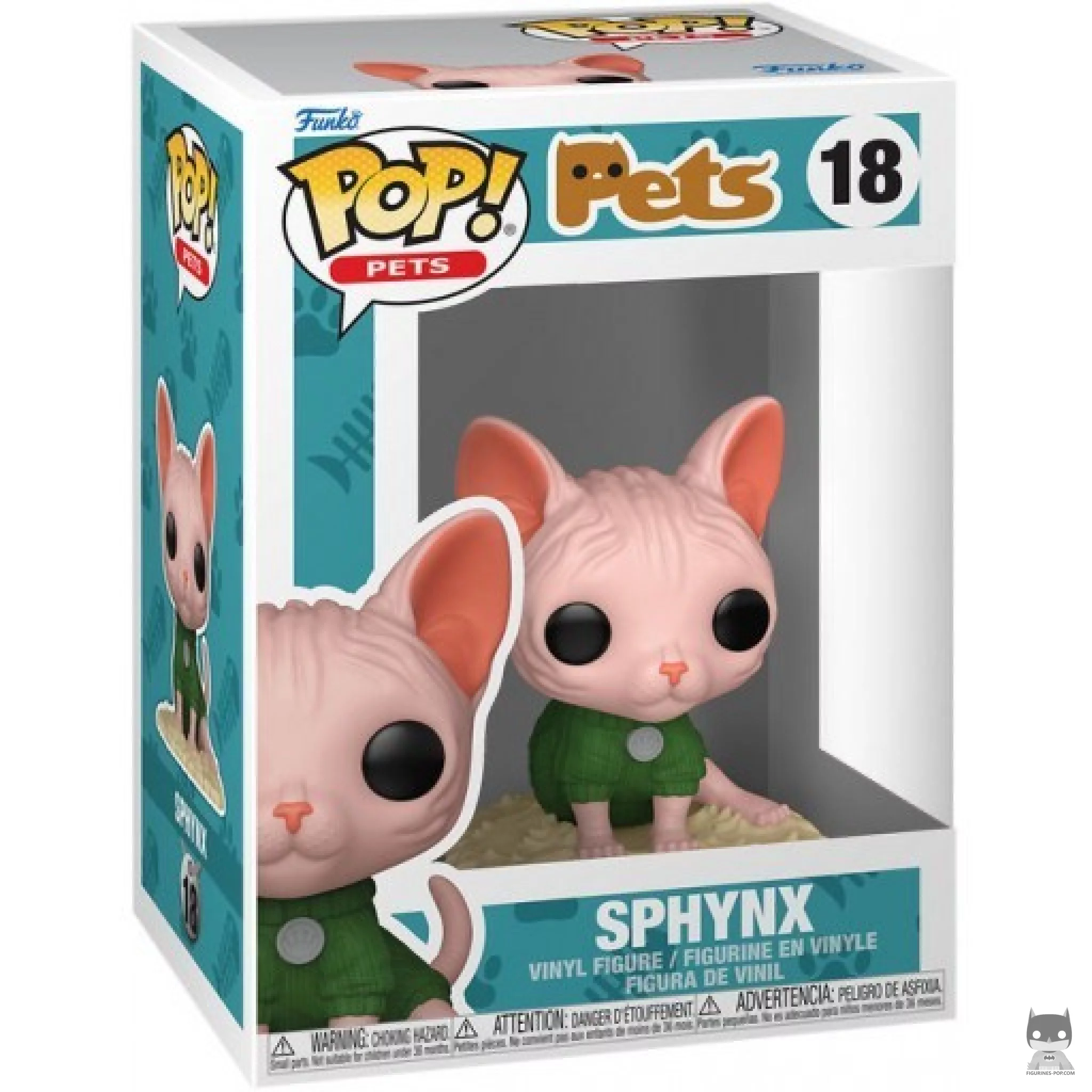 Figura Funko Pop! Sphynx en su caja