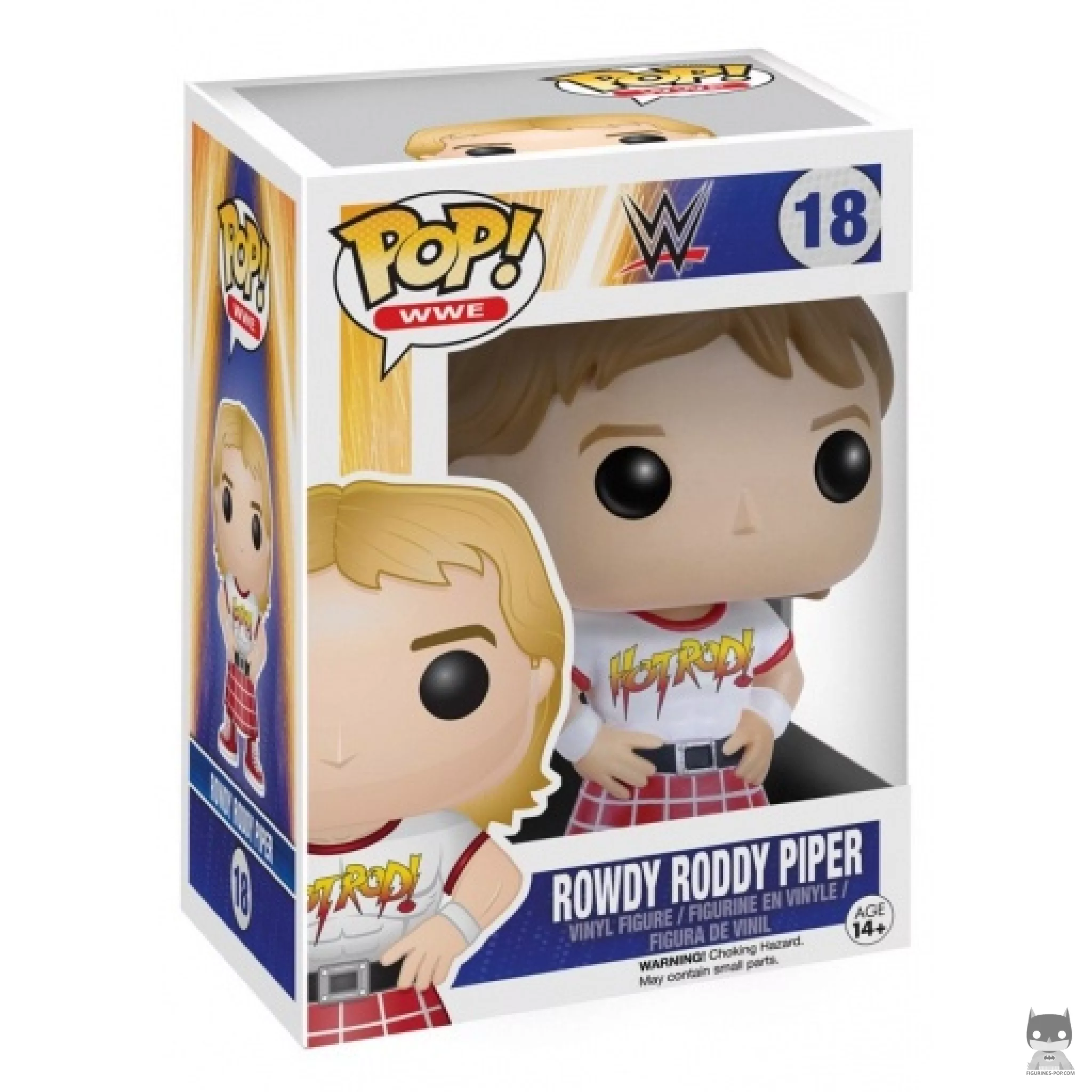 Figura Funko Pop! Roddy "Rowdy" Piper en su caja