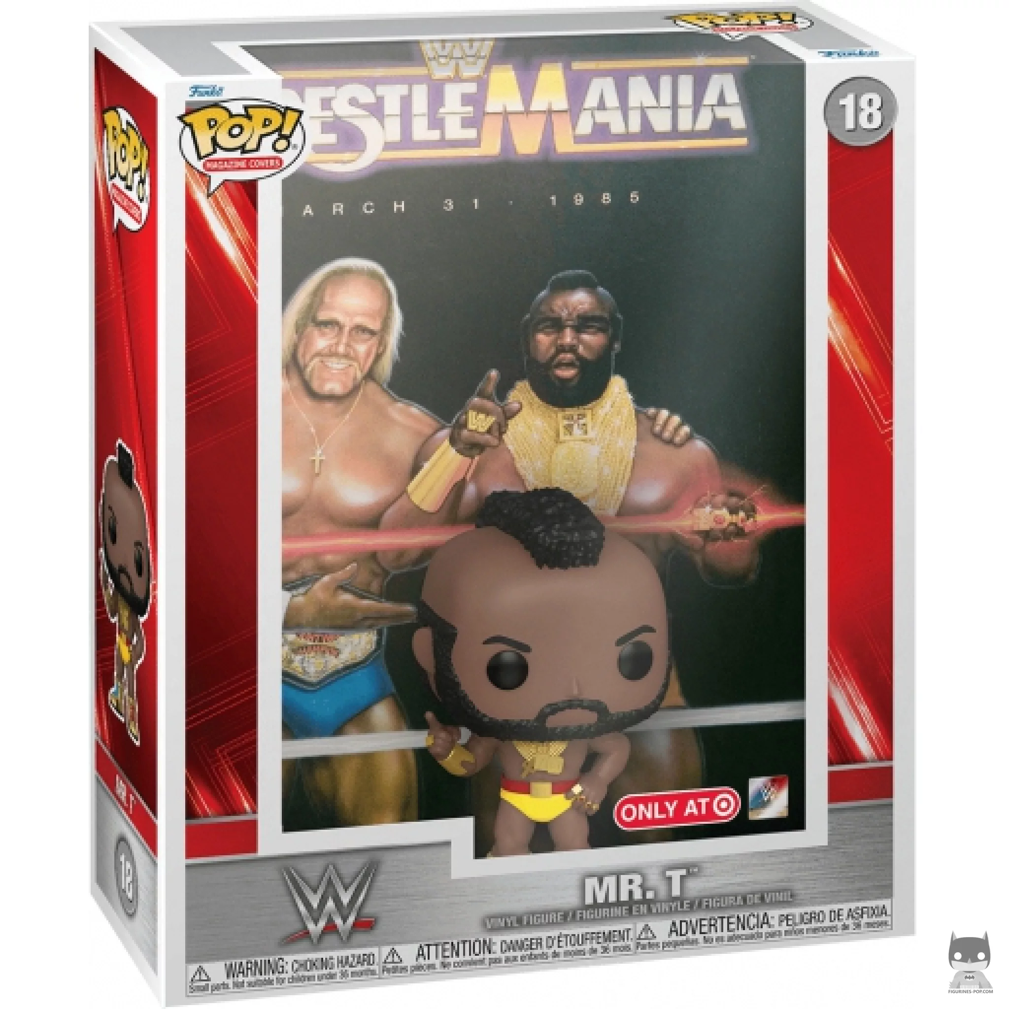 Figura Funko Pop! WrestleMania: Mr. T (WWE)