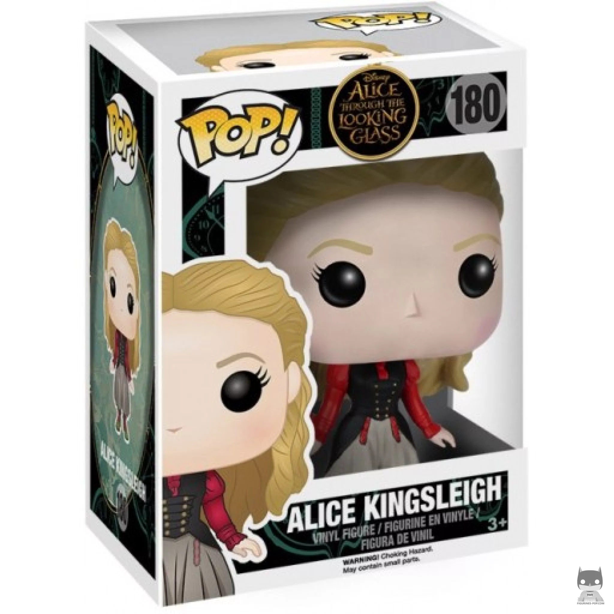Figura Funko Pop! Alicia Kingsleigh en su caja