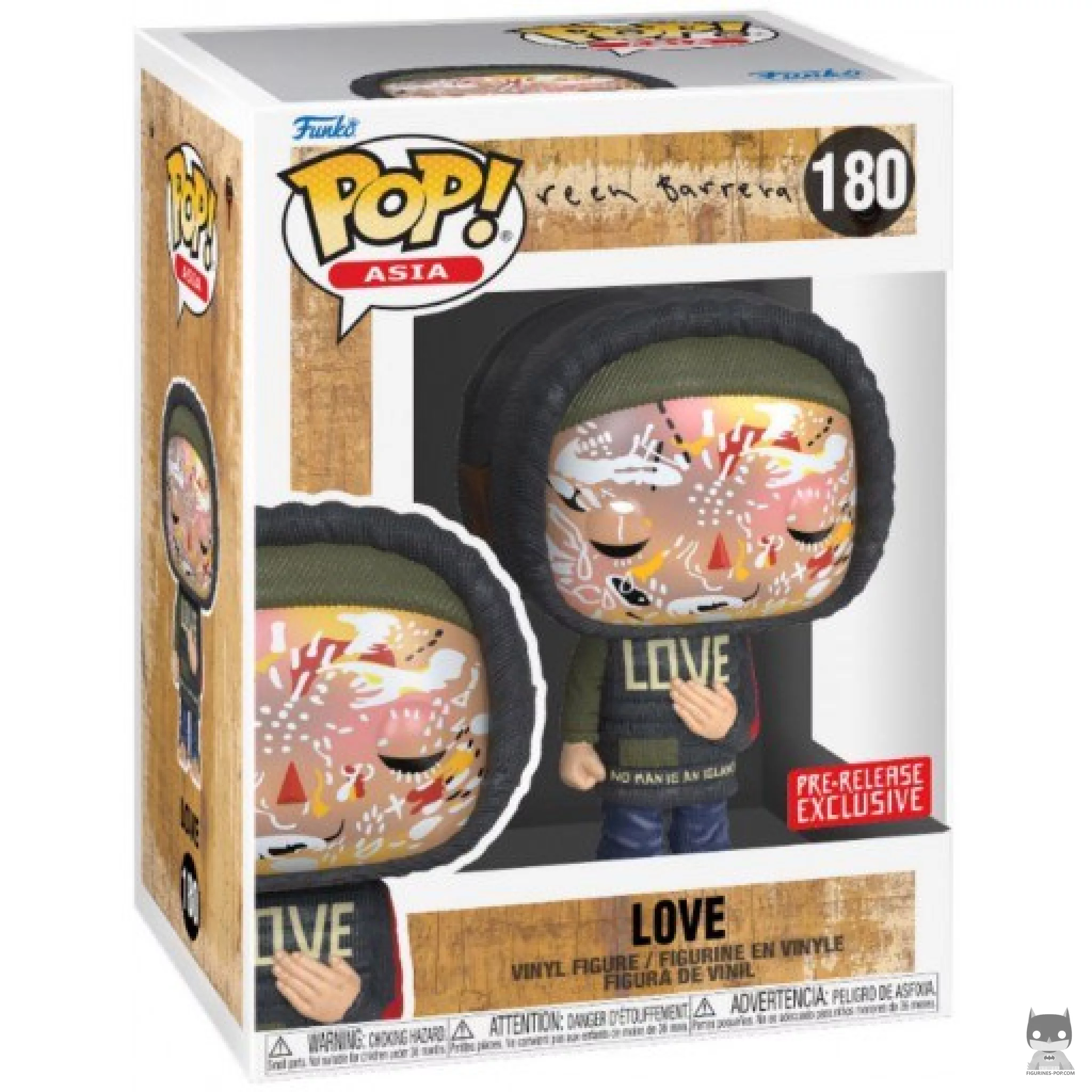 Figura Funko Pop! Love en su caja