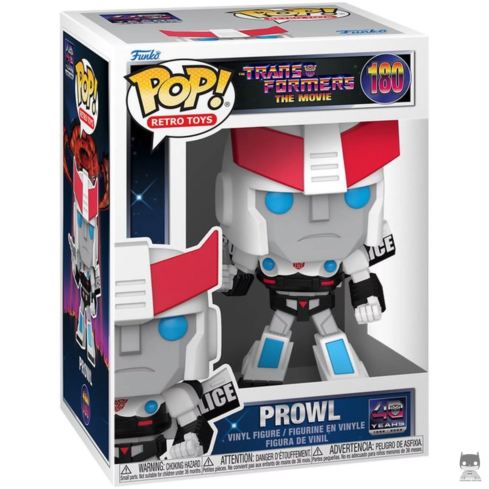 Figura Funko Pop! Prowl en su caja