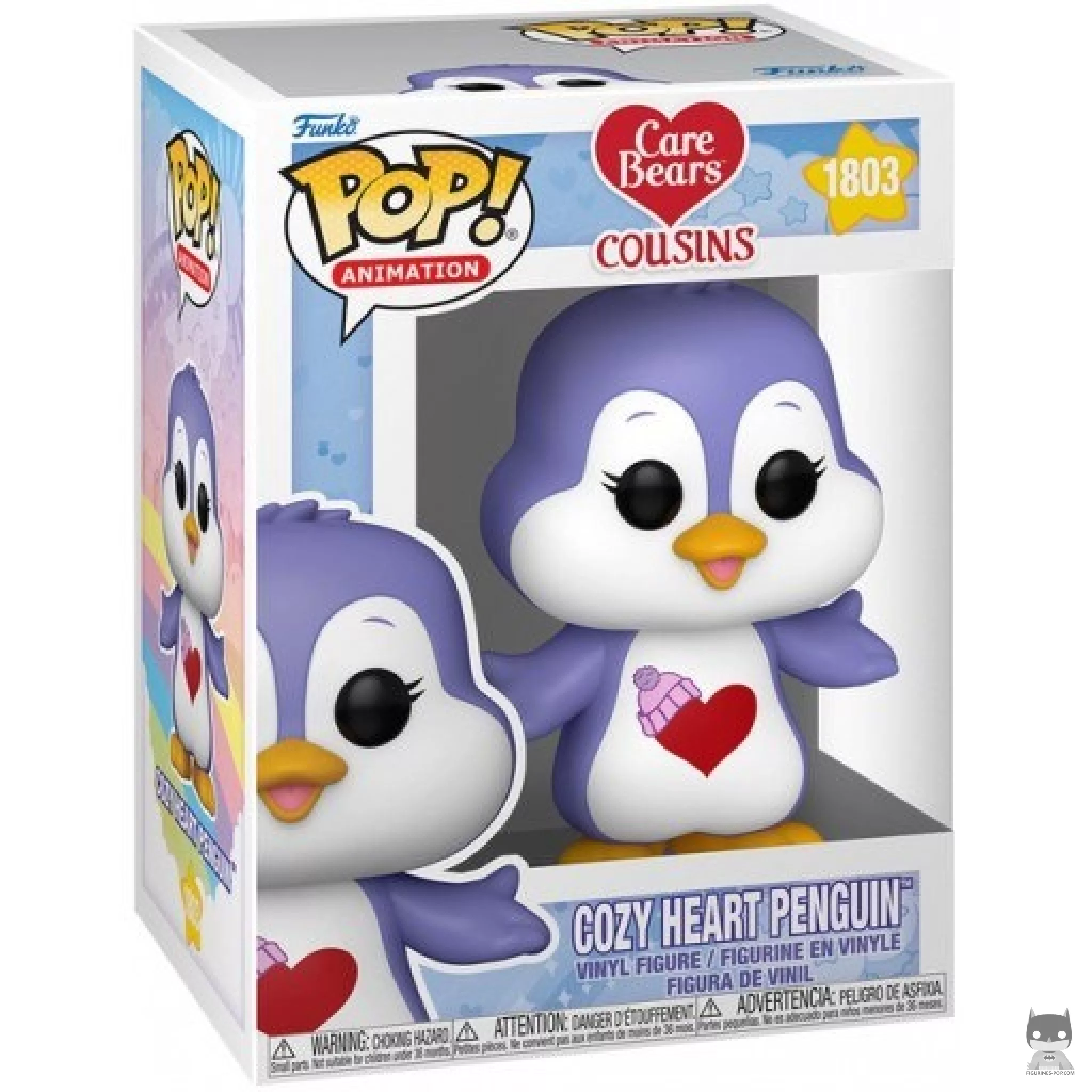 Figura Funko Pop! Cozy Heart Pingüino en su caja