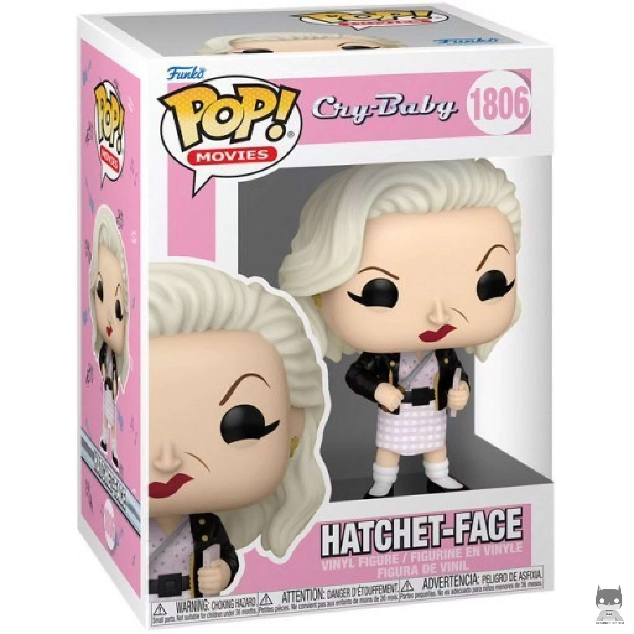 Figura Funko Pop! Hatchet-Face en su caja