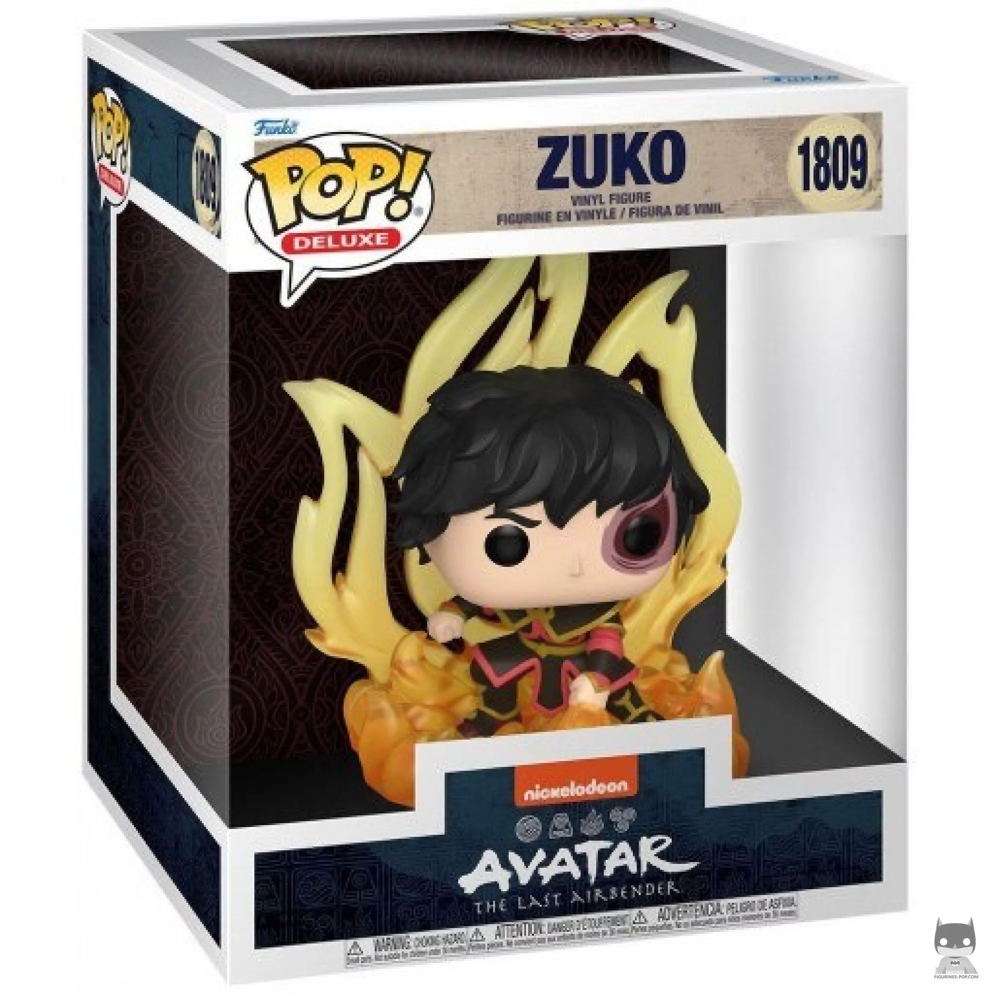 Figura Funko Pop! Zuko (Fuego control) en su caja