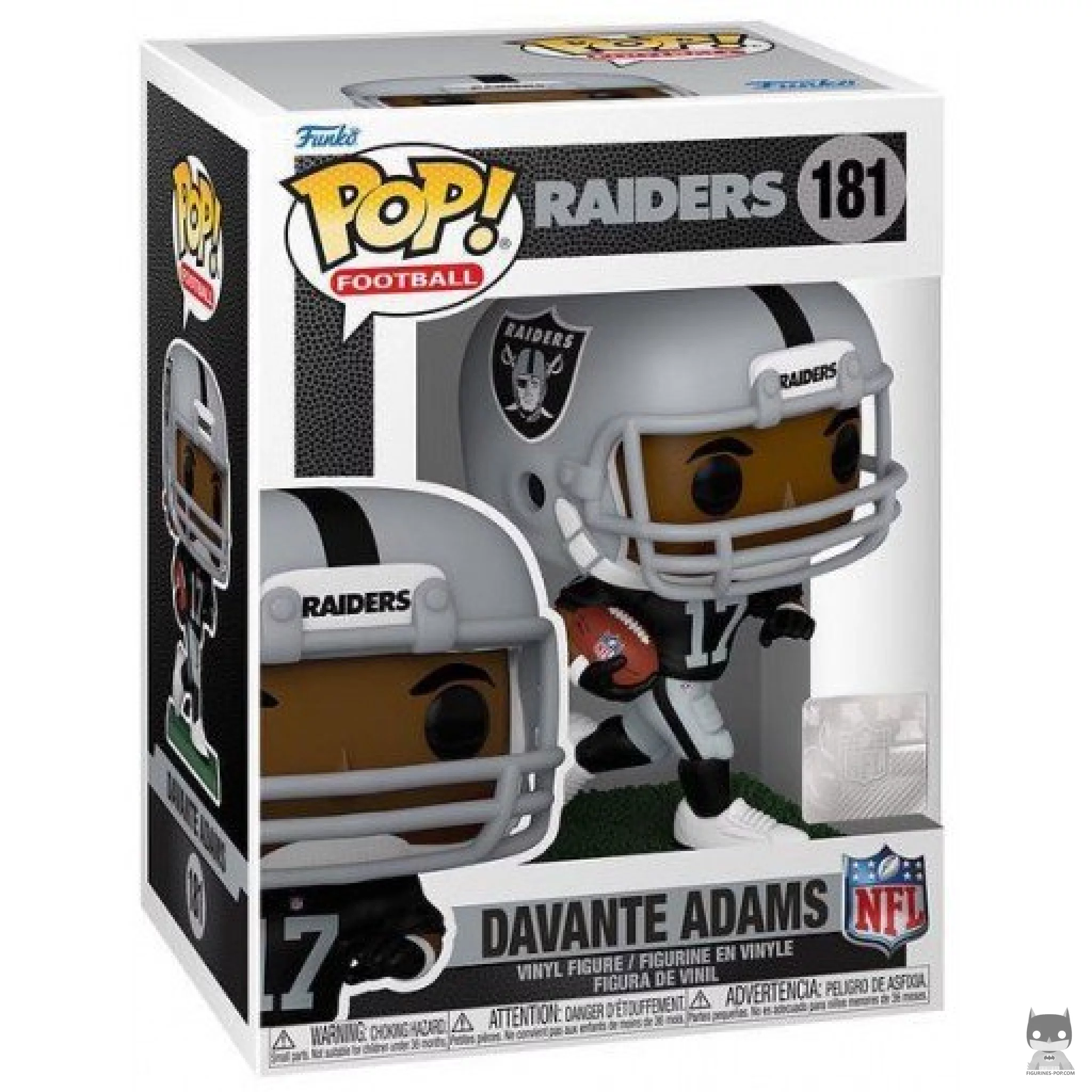 Figura Funko Pop! Davante Adams en su caja