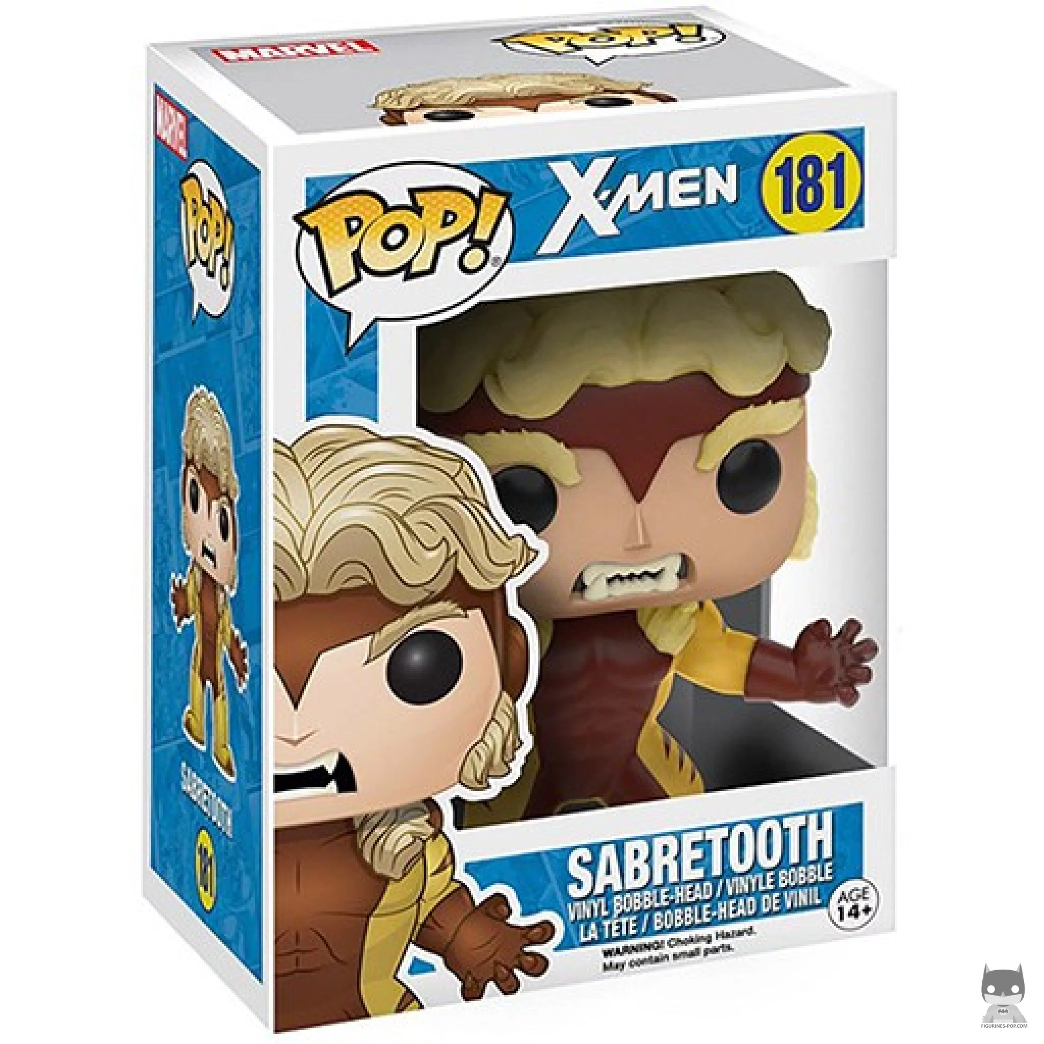Figura Funko Pop! Dientes de Sable en su caja