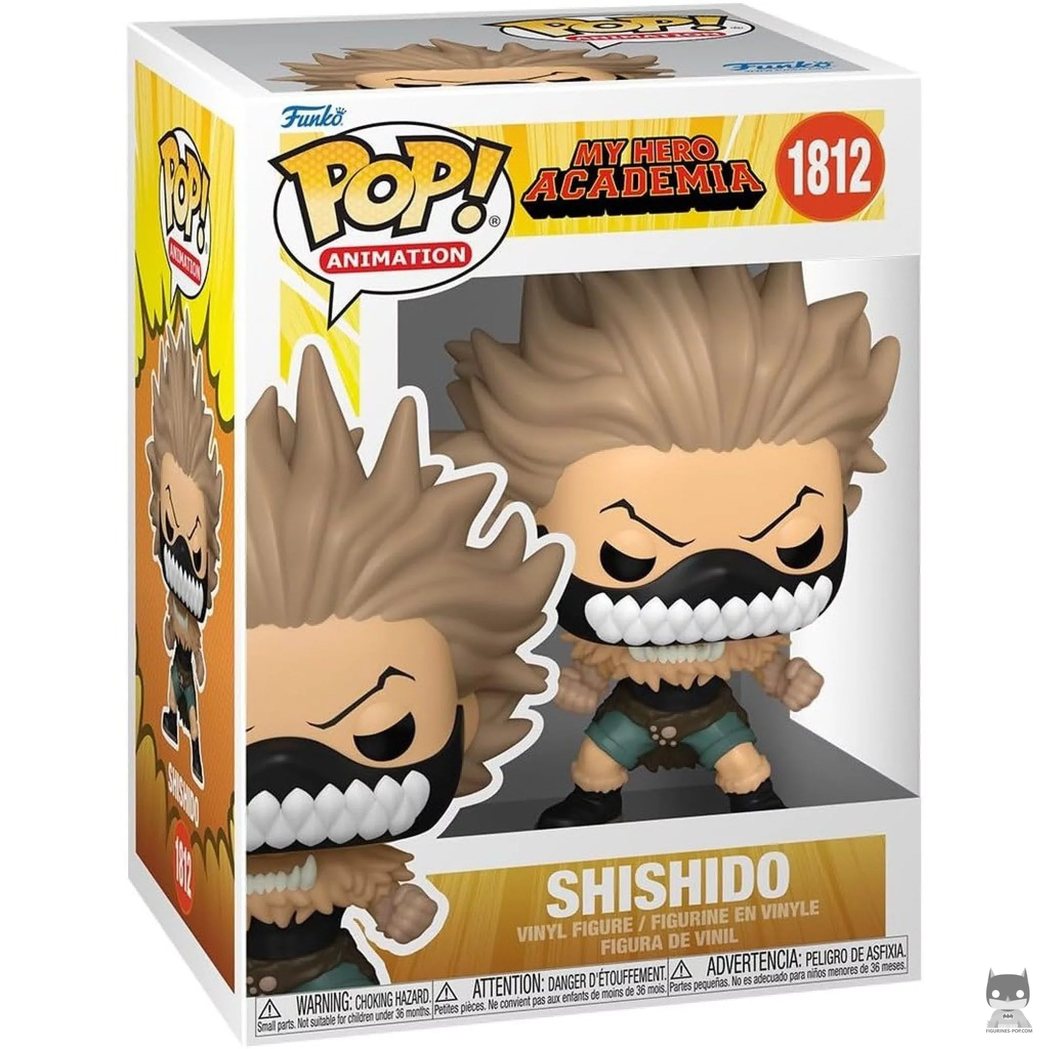 Figura Funko Pop! Shishido en su caja